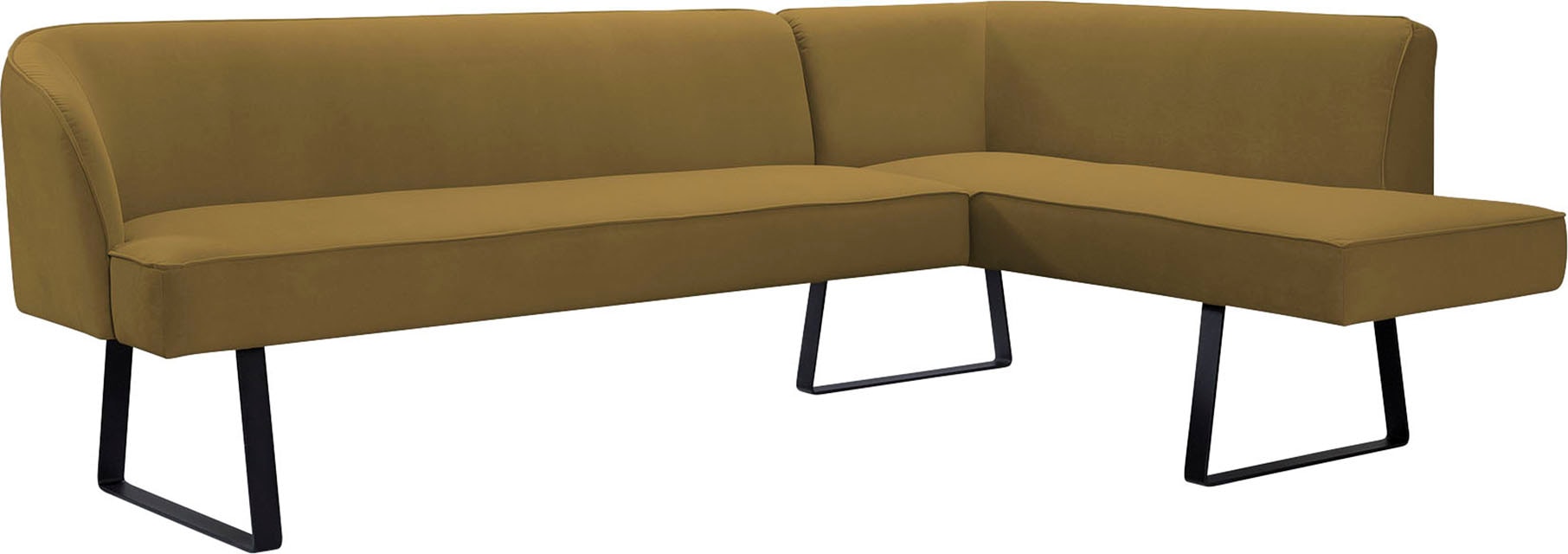 exxpo - sofa fashion Eckbank »Americano«, mit Keder und Metallfüßen, Bezug  in verschiedenen Qualitäten bestellen im OTTO Online Shop | Eckbänke