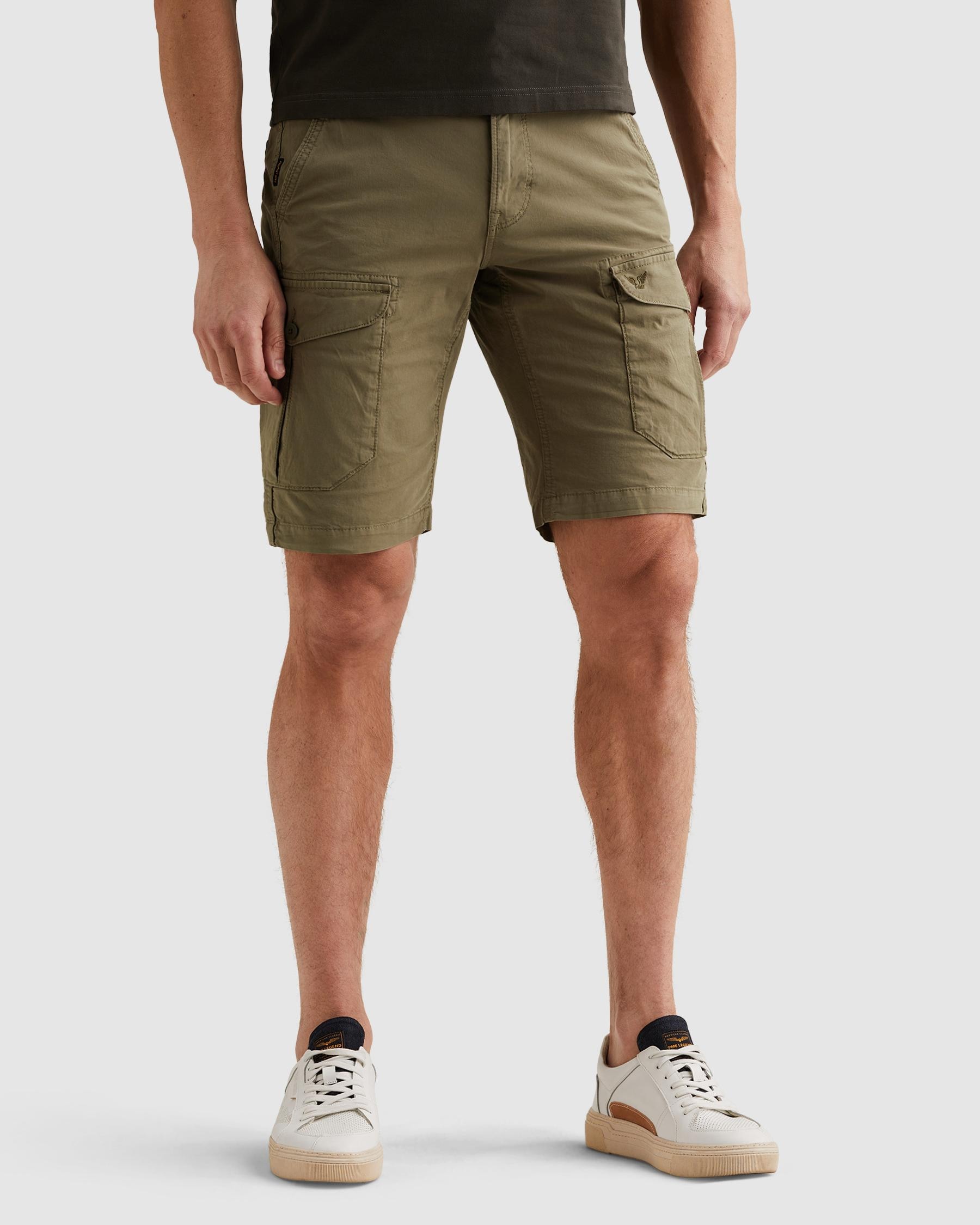 PME LEGEND Cargoshorts  aus elastischer Baumwollmischung