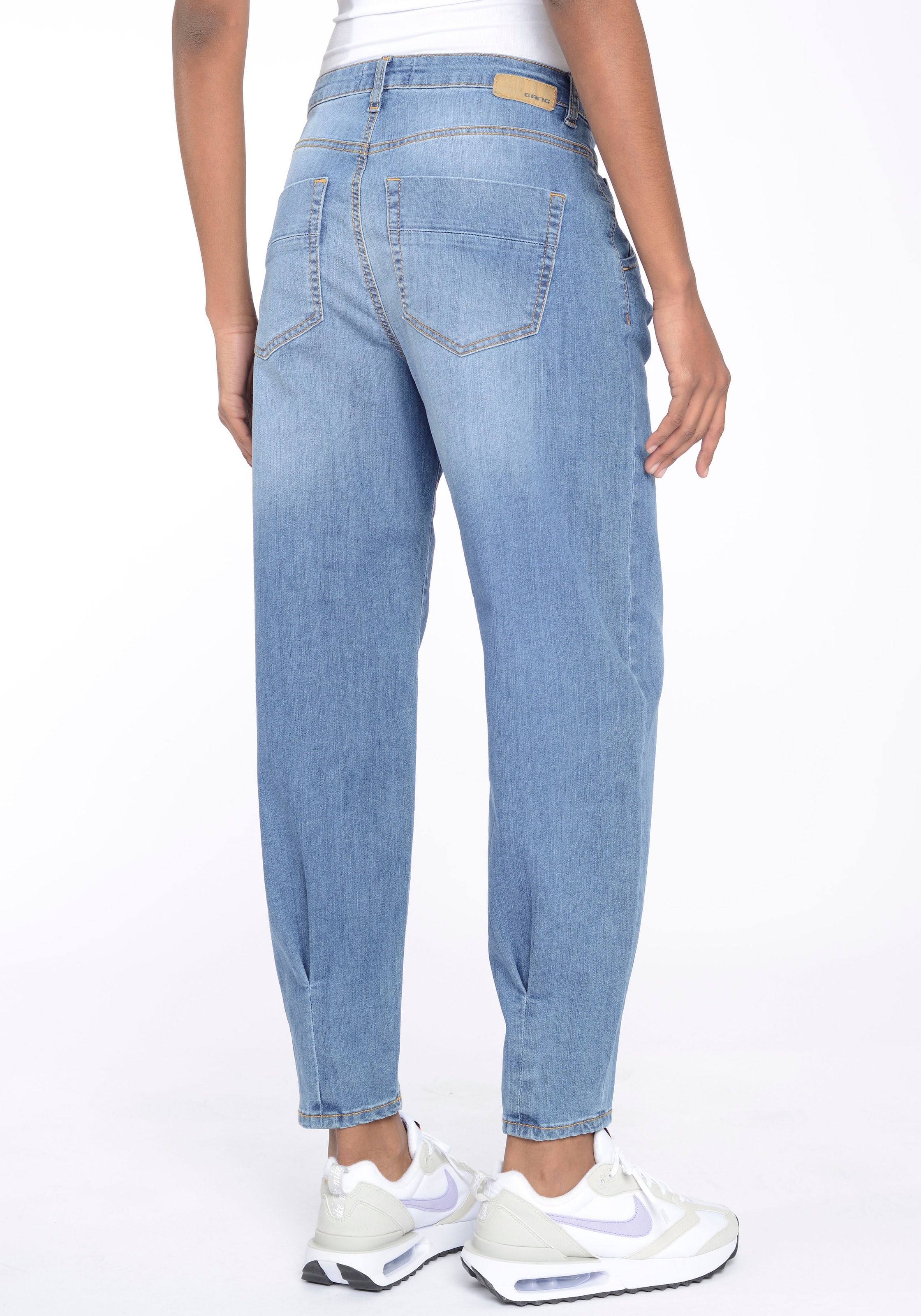 bestellen Ballon Bequeme Online OTTO Fit cooler Shop GANG Jeans in im Used »94SILVIA«, Waschung