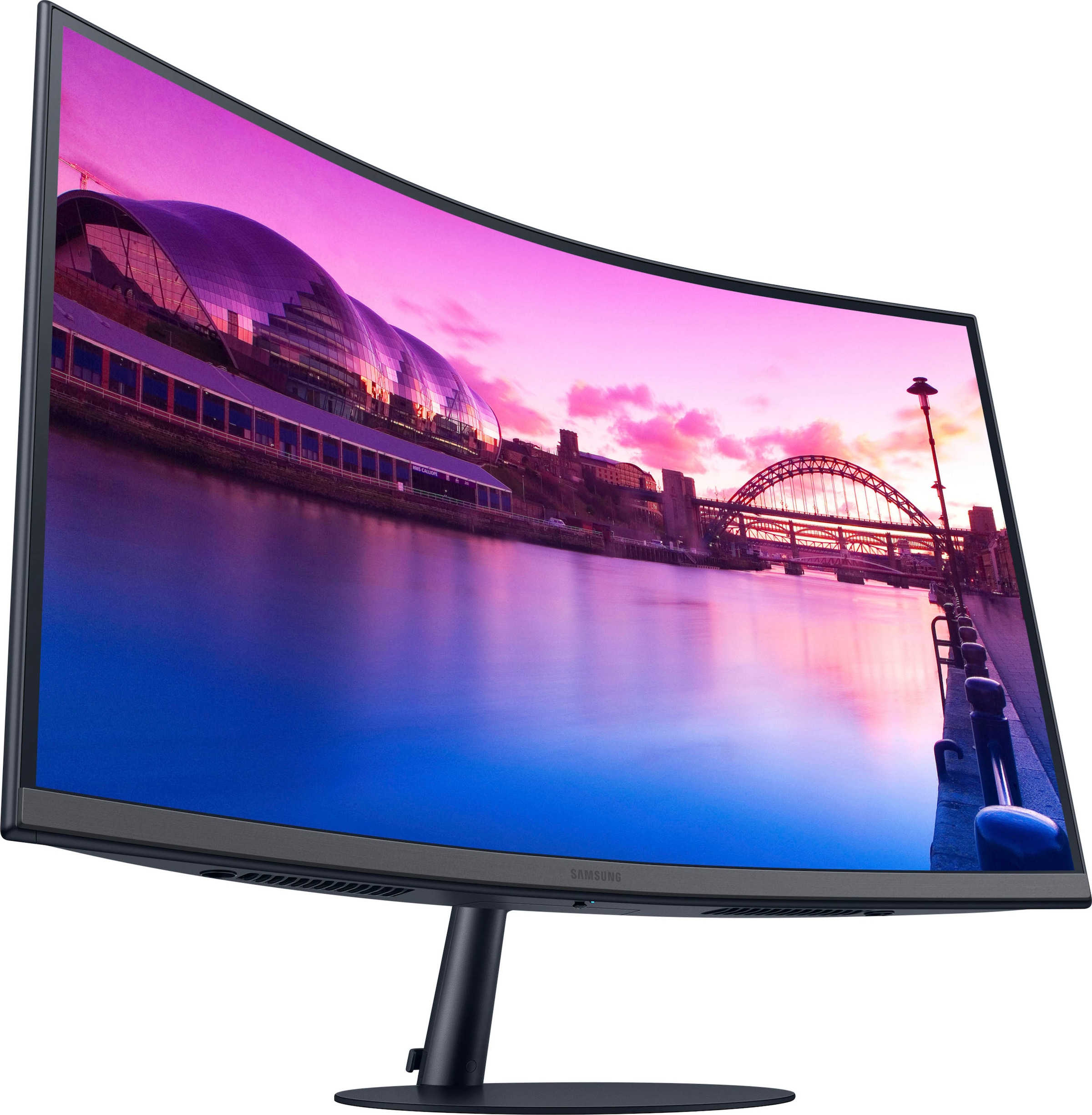 Samsung Curved-LED-Monitor »S32C390EAU«, 80 cm/32 Zoll, 1920 x 1080 px, Full HD, 75 Hz, Schwarz