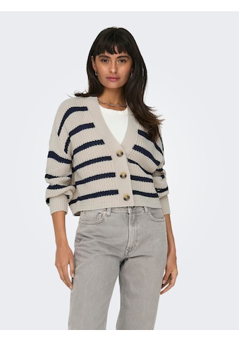 Strickjacke »ONLCAROLNICE STRIPE CARDIGAN KNT NOOS«