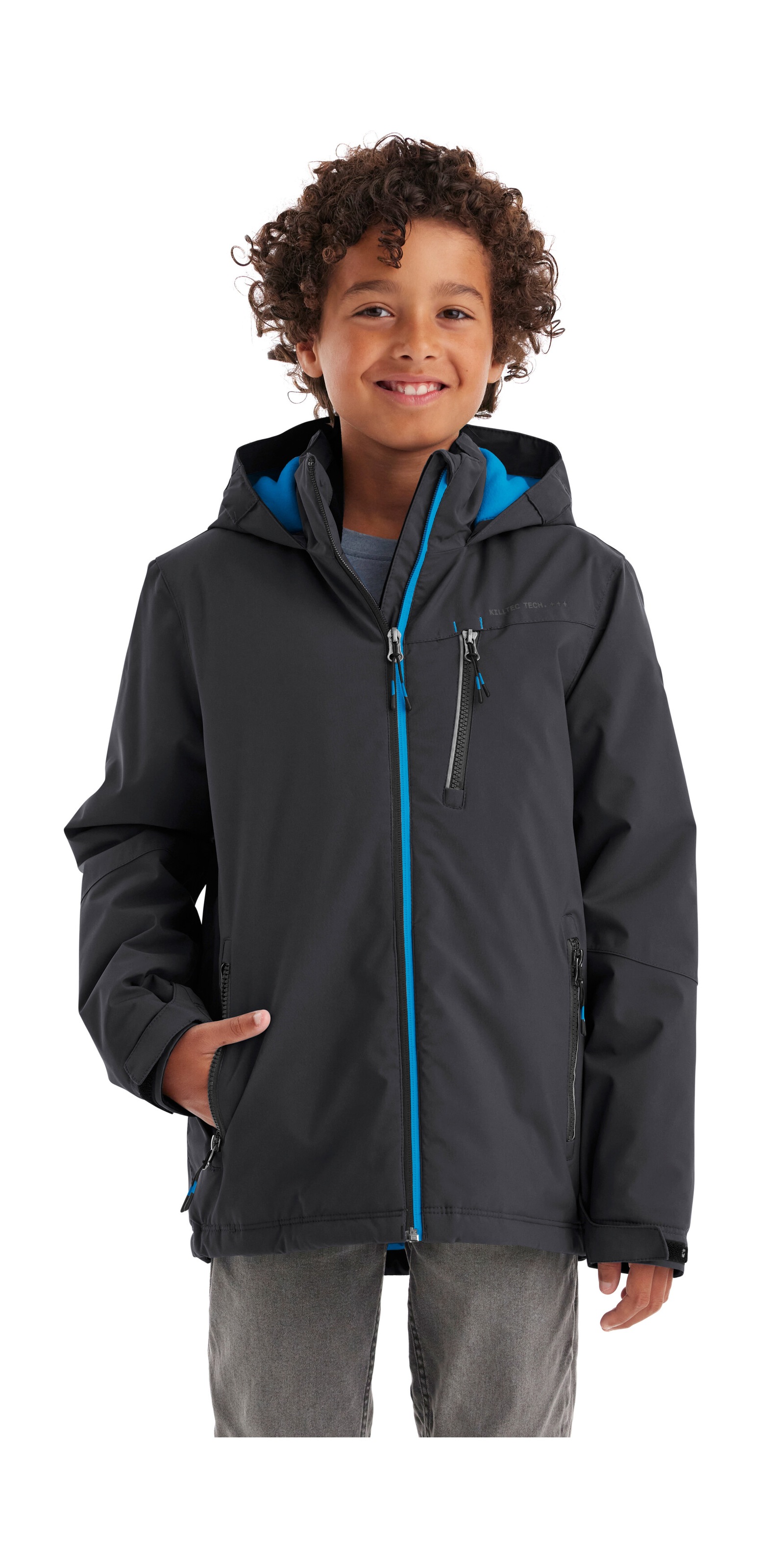 Killtec Outdoorjacke »KOW 159 BYS JCKT« Wasser- und winddichte Kids Winterjacke mit Fleece-Futter
