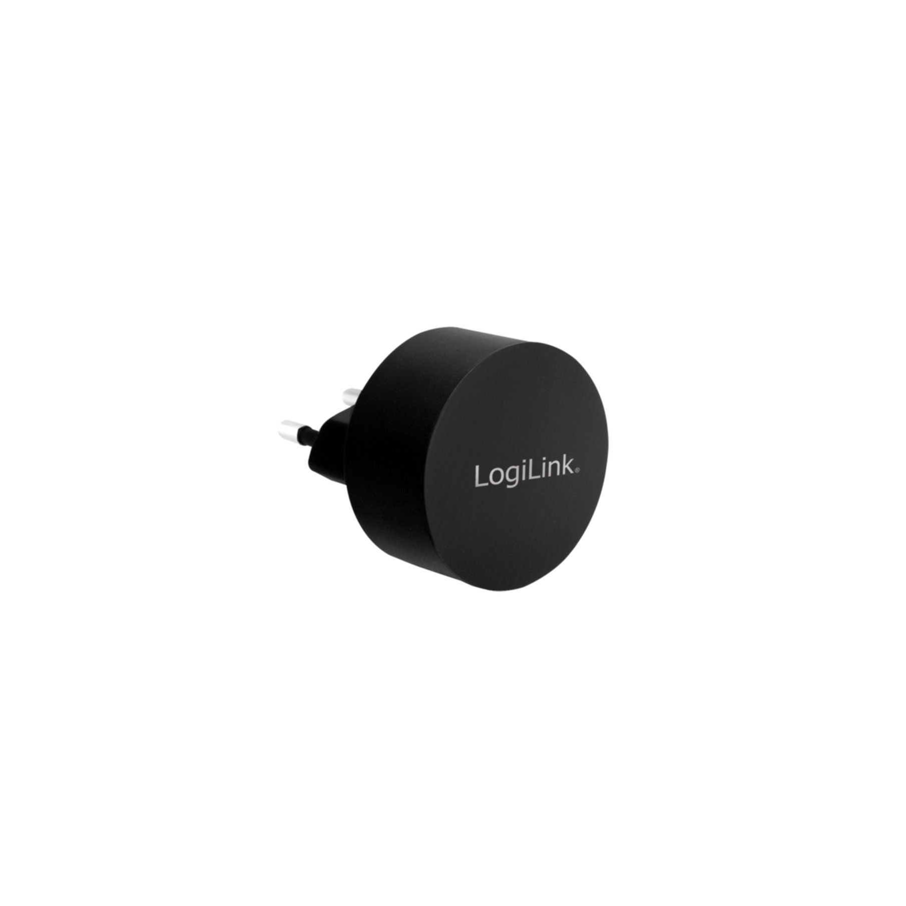 LogiLink Steckdosenadapter Mit 2 USB-Ports – 10,5W Max., Mit Überlastschutz – Für Smartphones & Tablets