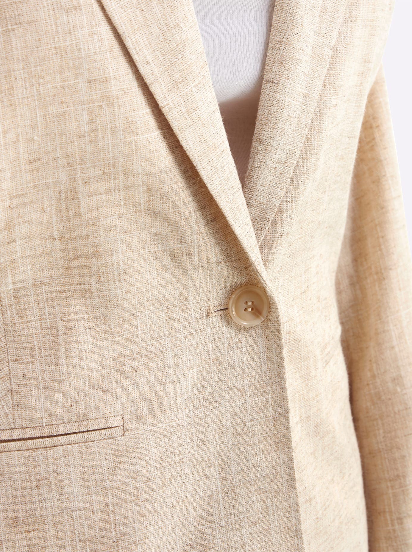 Sheego Jackenblazer »Leinenblazer«