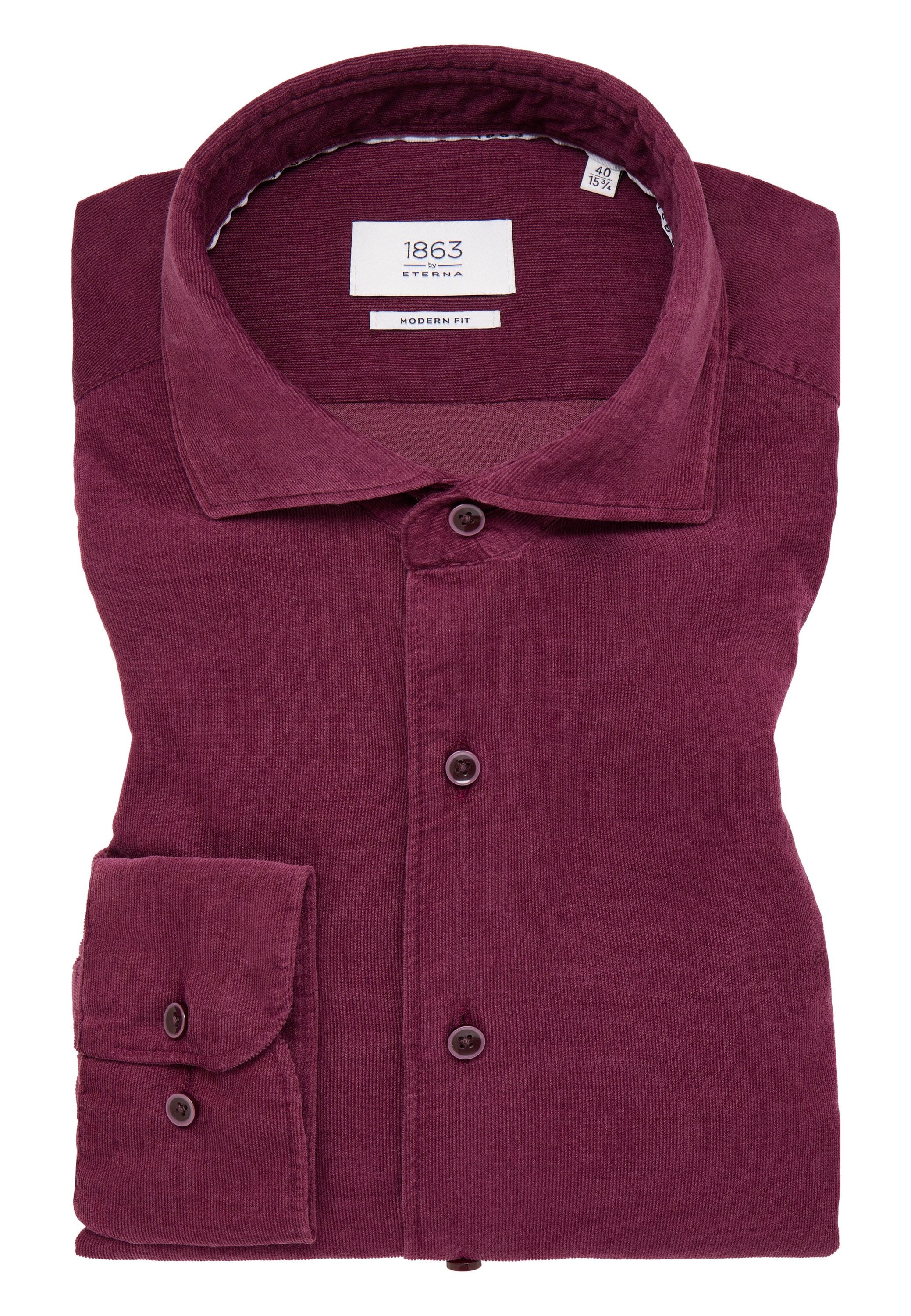 Eterna Langarmhemd »MODERN FIT«, EASY IRON (bügelleicht)