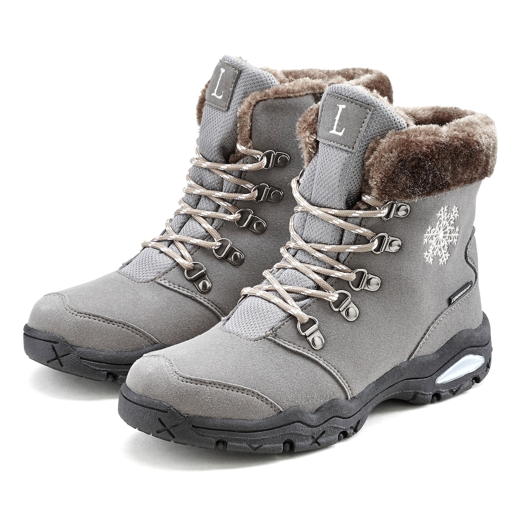 LASCANA Winterstiefelette »Stiefelette, Stiefel, Winterstiefel«