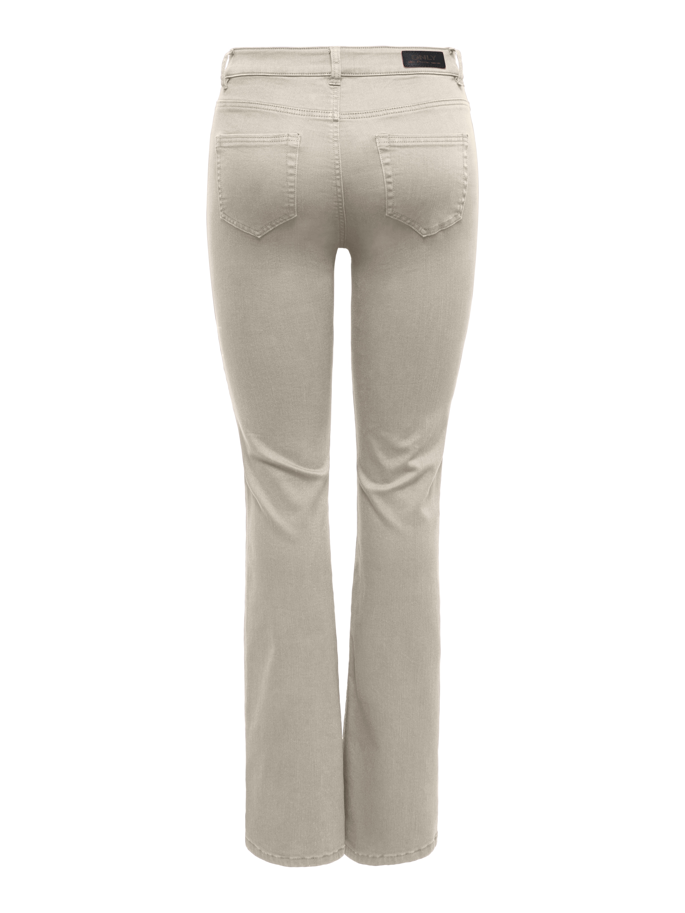 ONLY Bootcuthose »ONLBLUSH MID FLARED COLOUR PANT PNT NOOS«  Baumwollmischung, bootcut fit