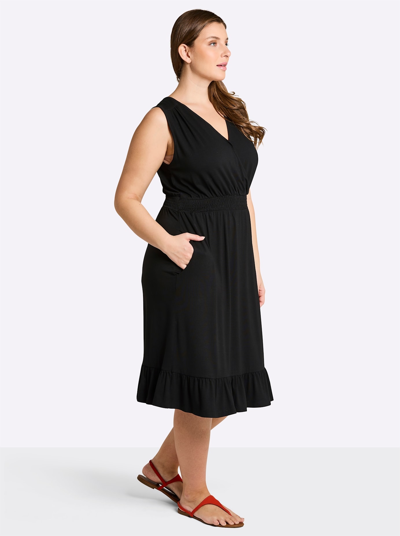 Sheego Jerseykleid »Jersey-Kleid«