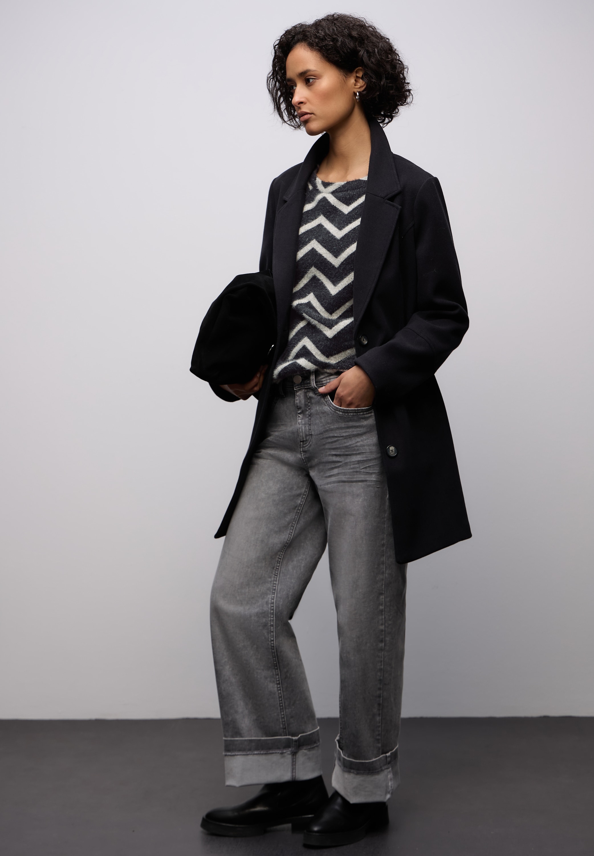 STREET ONE Rundhalspullover