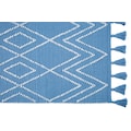 elbgestoeber Teppich »Elblauf«, rechteckig, 17 mm Höhe, In-und Outdoor geeignet,mit Fransen, Wohnzimmer