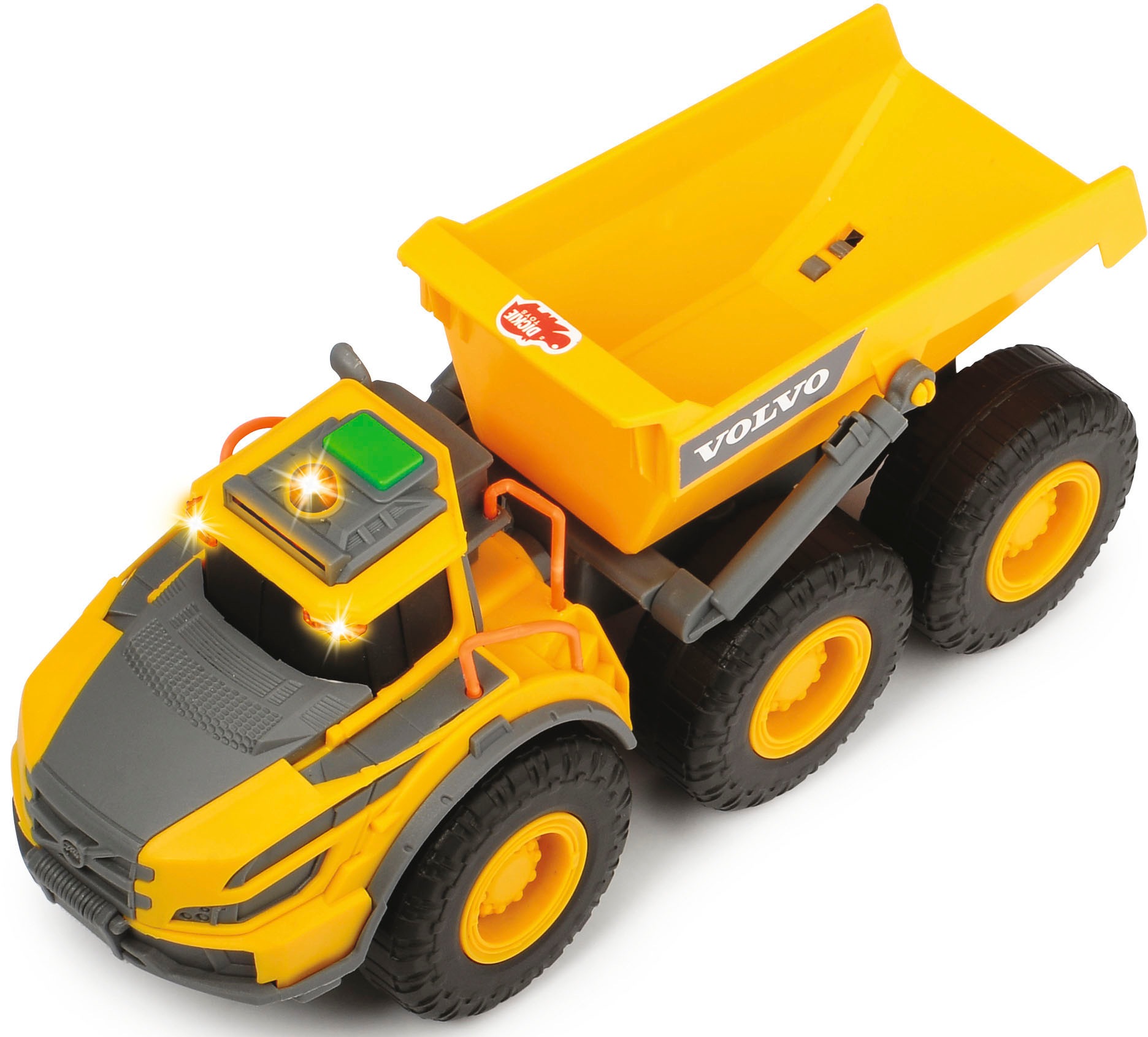 Dickie Toys Spielzeug-Baumaschine »Volvo Articulated Hauler«, mit Licht & Sound