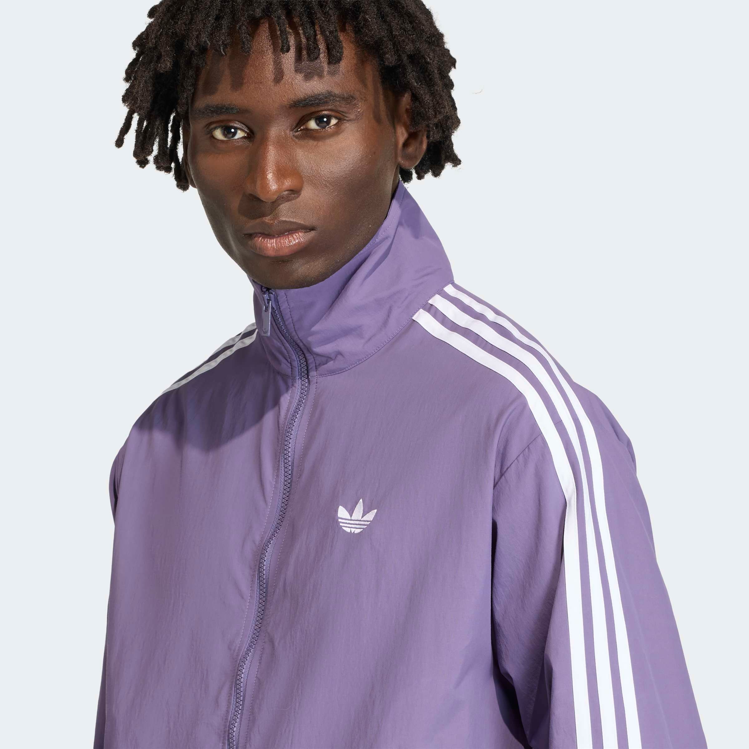 adidas Originals Trainingsjacke »FIREBIRD WOVEN TRACK« für Erwachsene, mit Reißverschluss, aus Kunstfaser