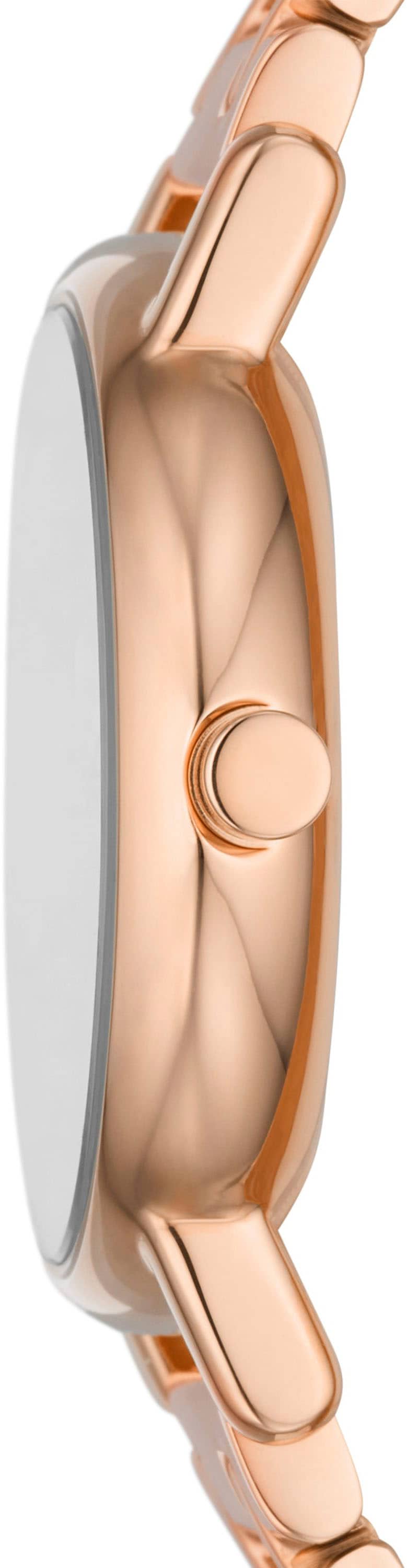 Skagen Quarzuhr »SIGNATUR LILLE«, Armbanduhr, Damenuhr, analog, Edelstahlarmband