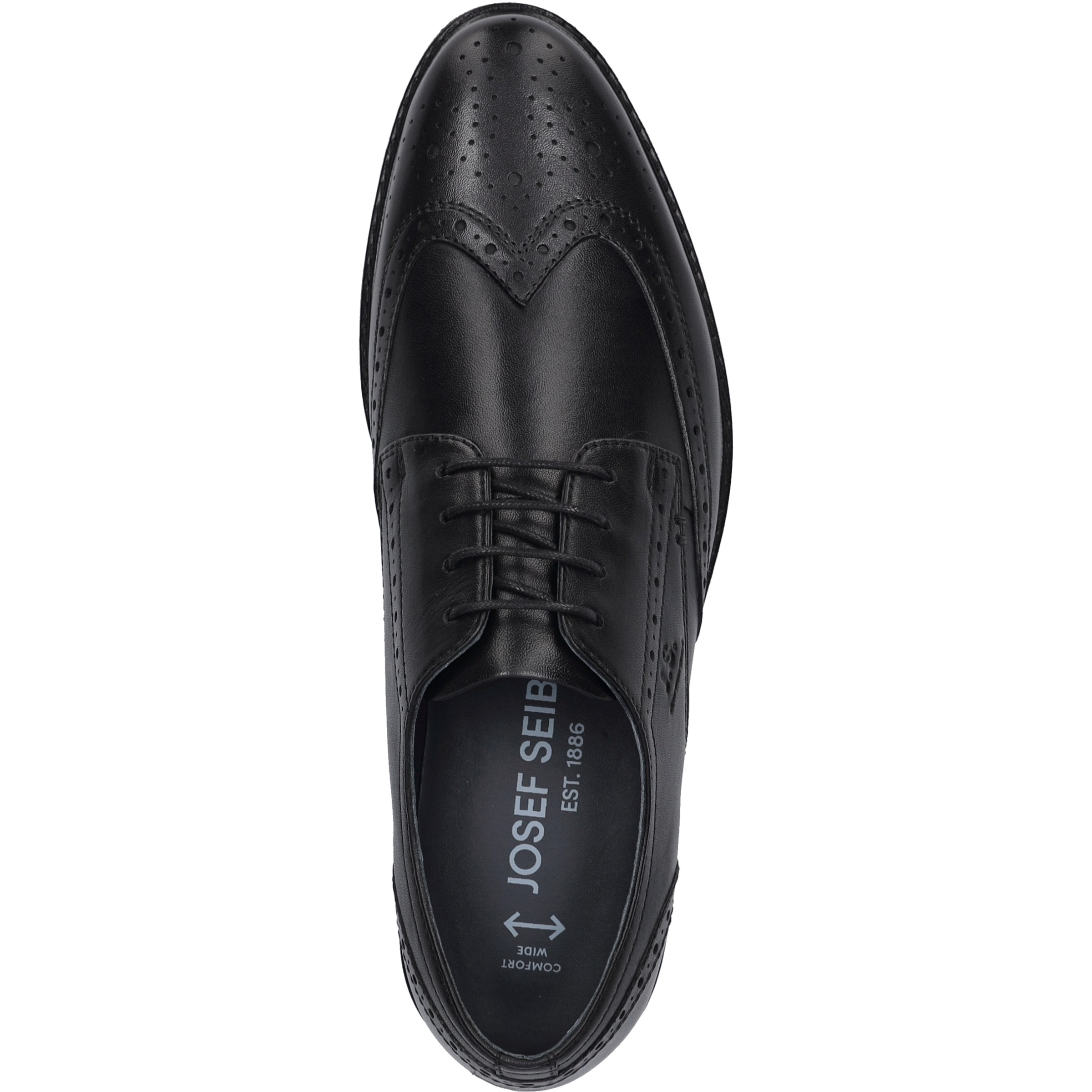 Josef Seibel Schnürschuh »Desmond 02, schwarz«