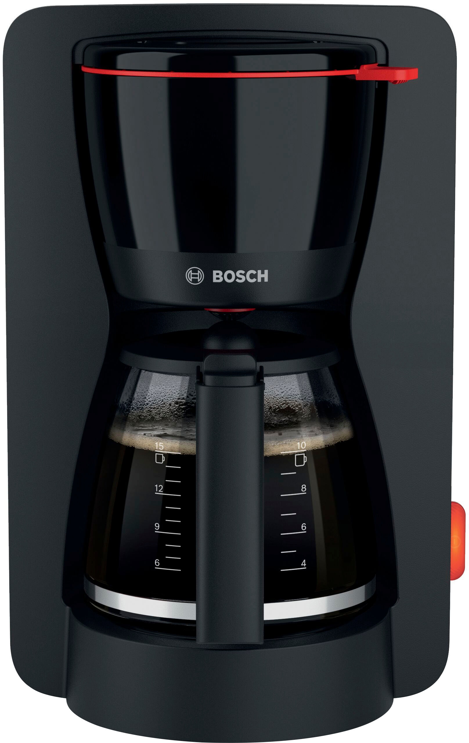 BOSCH Filterkaffeemaschine »MyMoment TKA3M133«, 1,25 l Kaffeekanne, Papierfilter, 1x4, 60min Warmhaltefunktion, Aroma intense, Entkalkungsprogramm, 1200 W