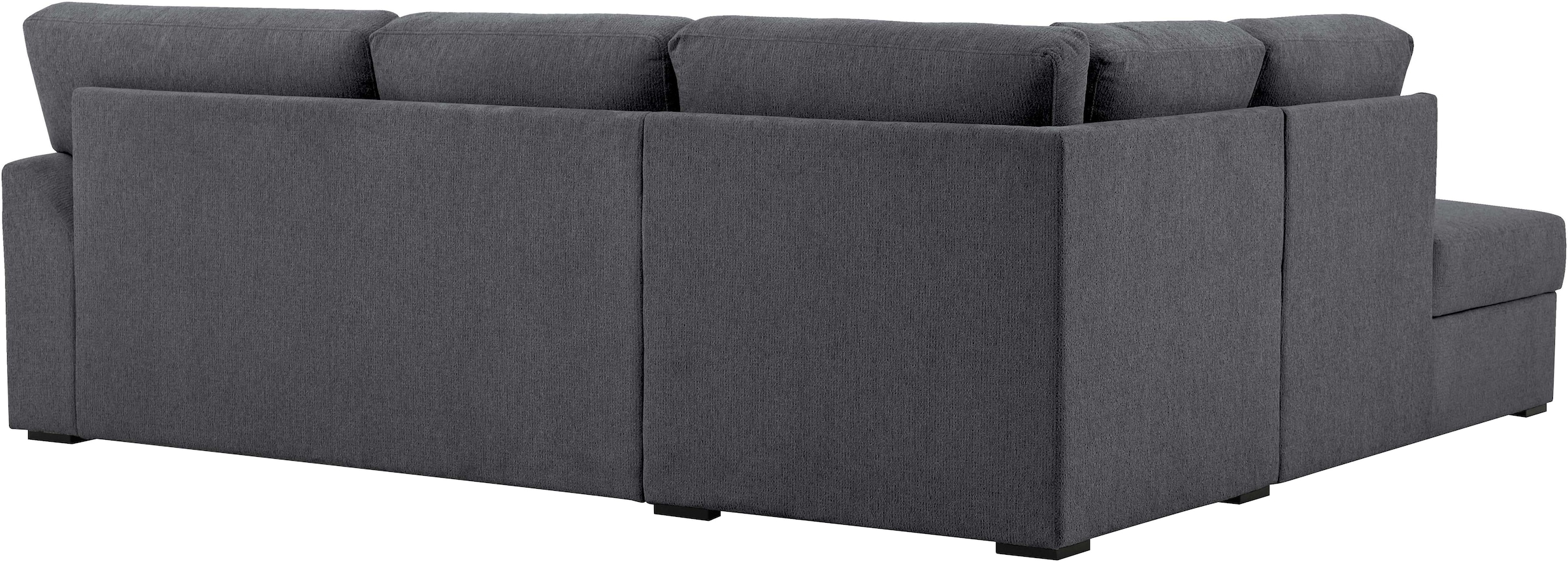 Home affaire Ecksofa »Citry« Breite 242 cm, Chenille, Bettfunktion, Bettkasten, L-Form
