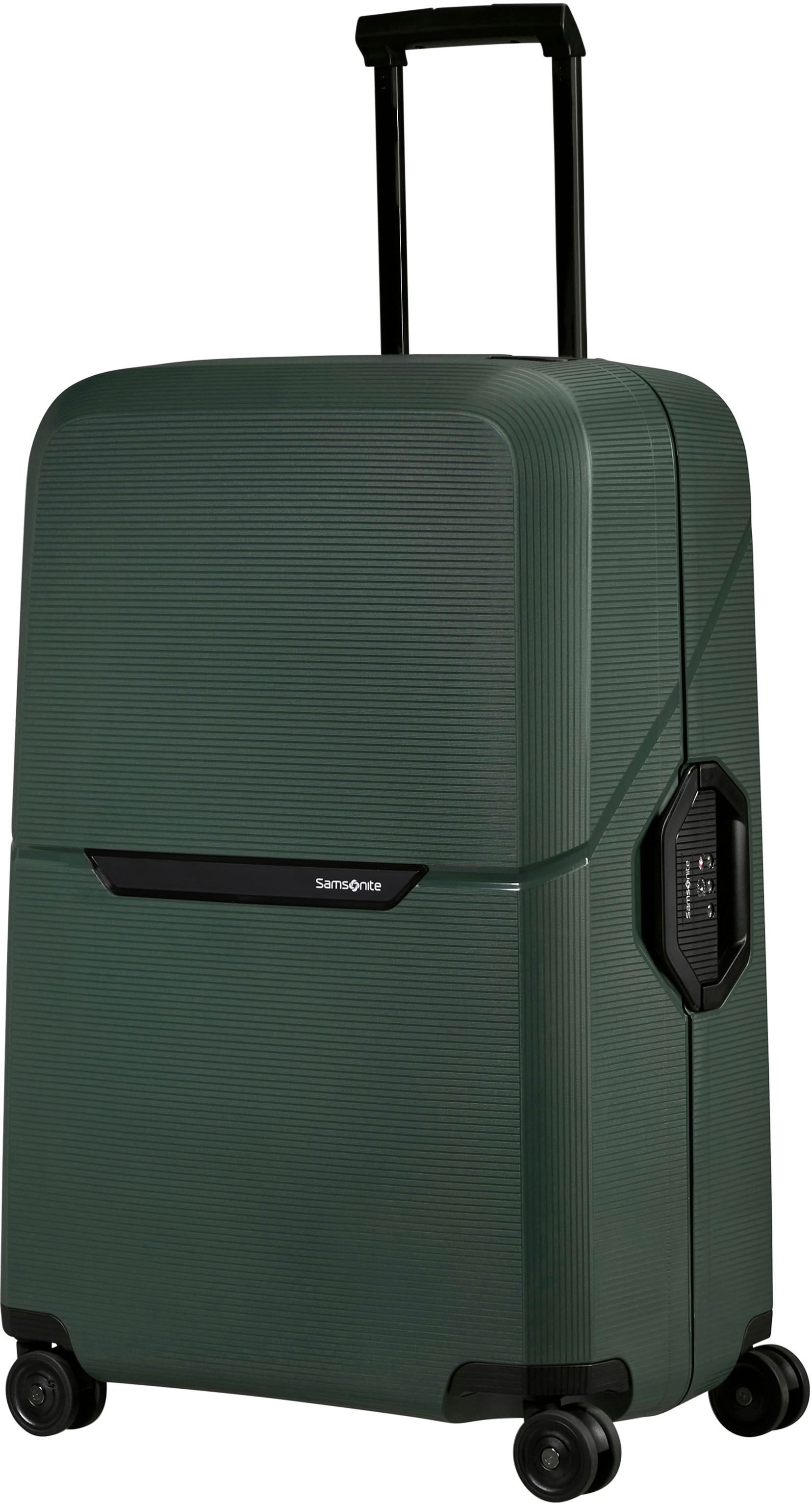 Samsonite Hartschalen-Trolley »MAGNUM ECO, verschiedene Größen und Farben«, 4 Rollen, Reisekoffer Trolley Aufgabegepäck TSA-Zahlenschloss Made in Europe