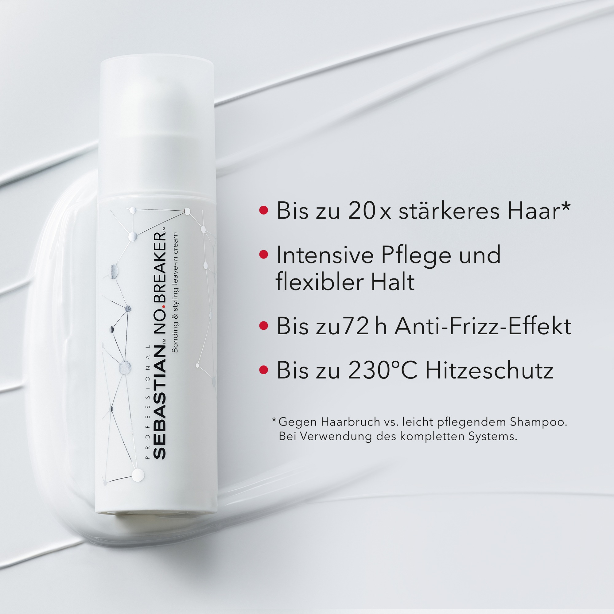 Sebastian Professional Haarcreme »NoBreaker Cream« gegen Haarbruch, stärkt das Haar, ultimativer Glanz