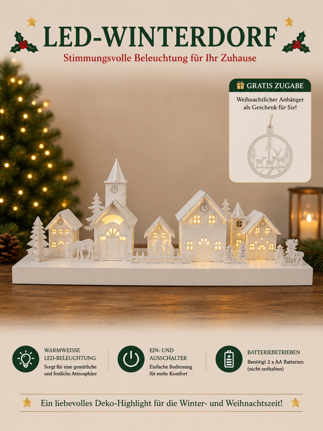 OTTO home Weihnachtsdorf »Weihnachtsszene«