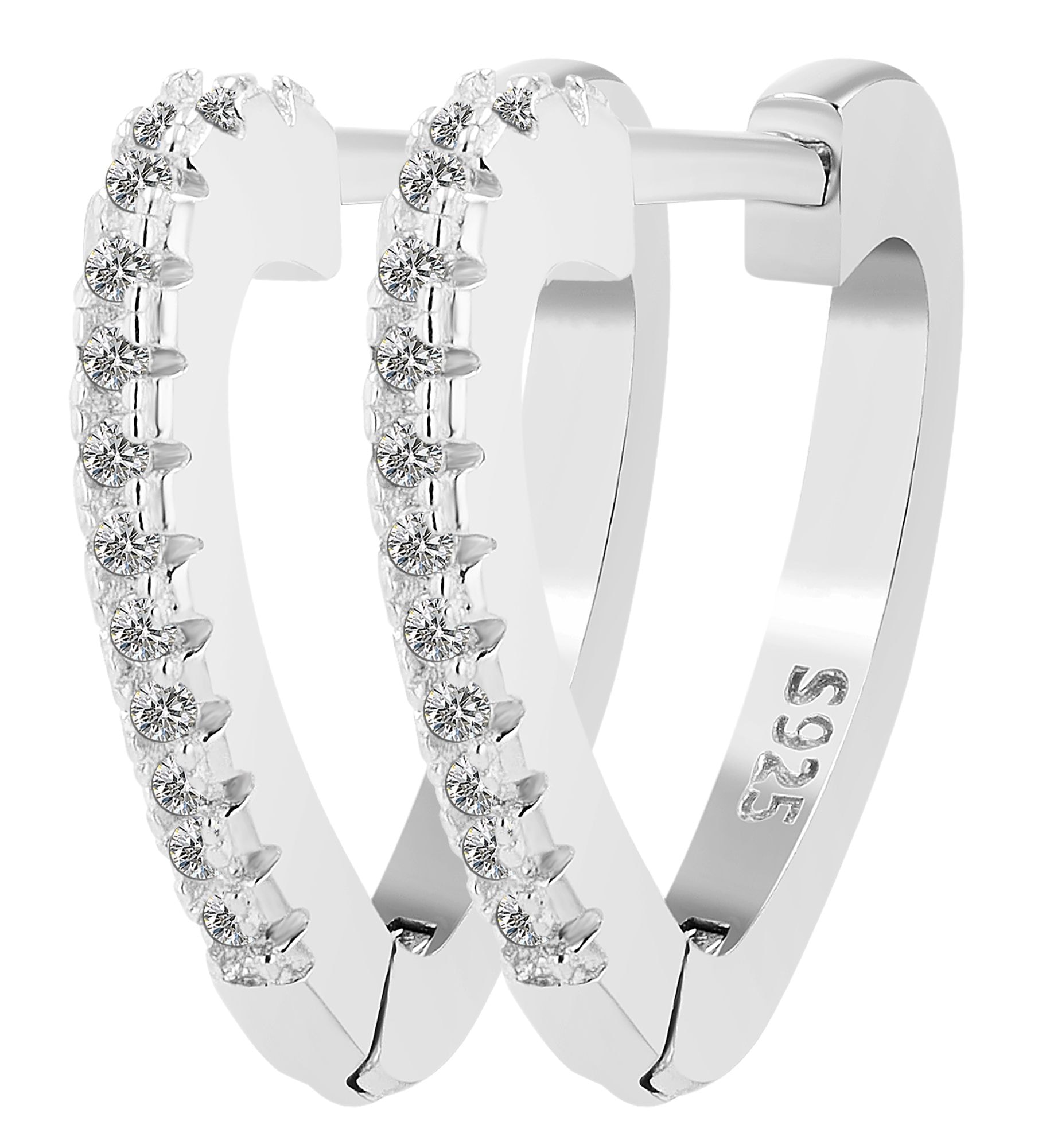 Adelia´s Paar Ohrhänger »Damen Ohrringe aus 925 Silber«