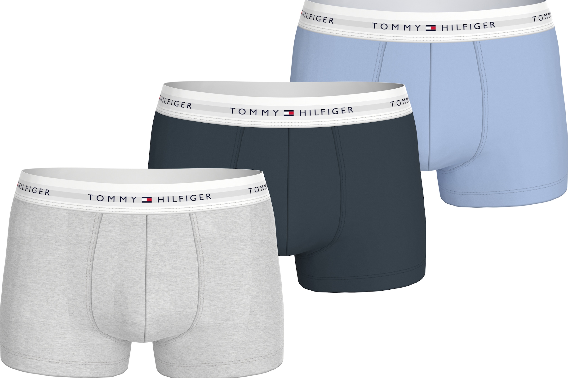 Tommy Hilfiger Underwear Trunk »3P TRUNK«, (Packung, 3 St., 3er-Pack), mit Logoschriftzug