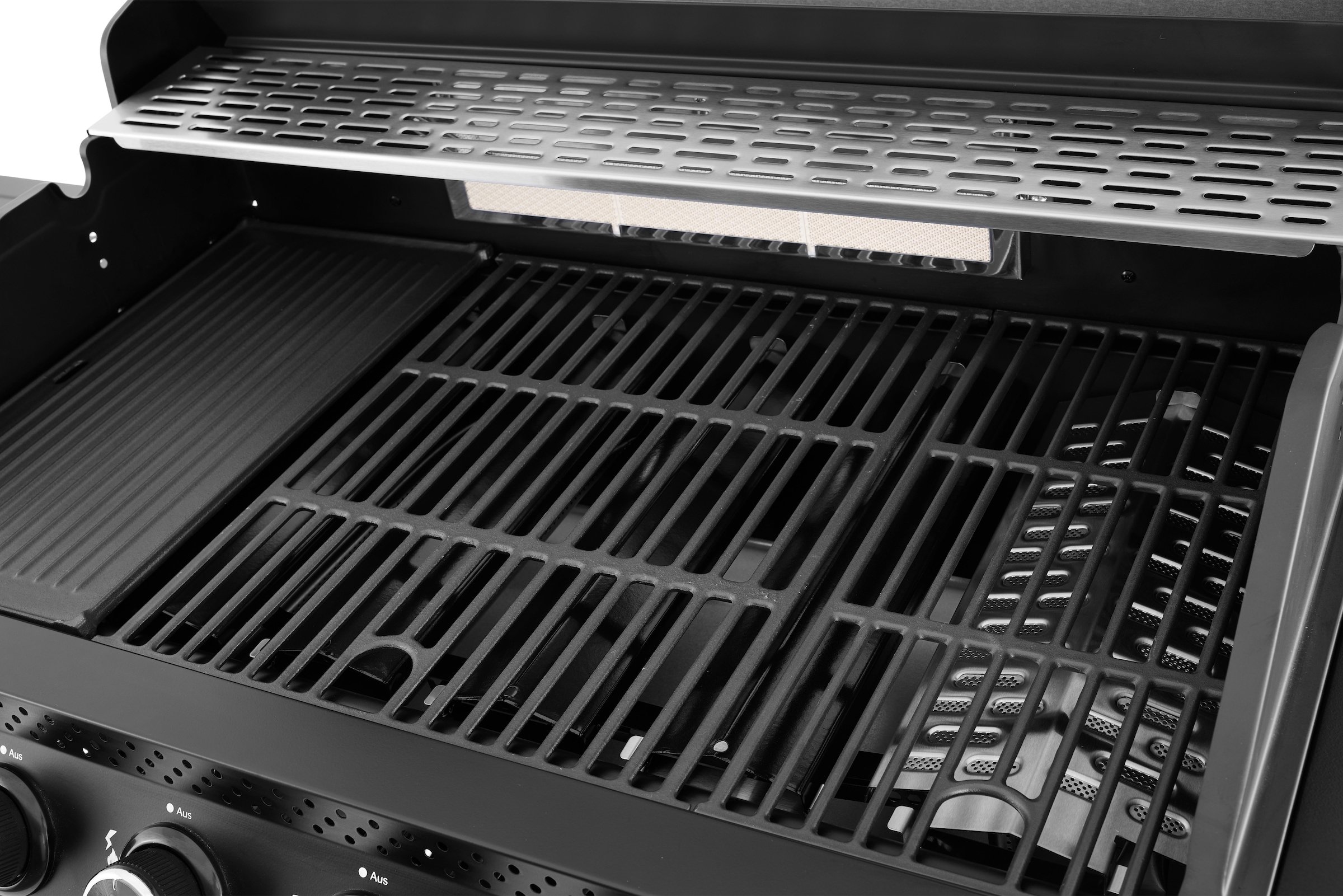 Hanseatic Gasgrill »Gasgrill 6+2 Memphis Black Plus« inkl. 3 Jahre Herstellergarantie