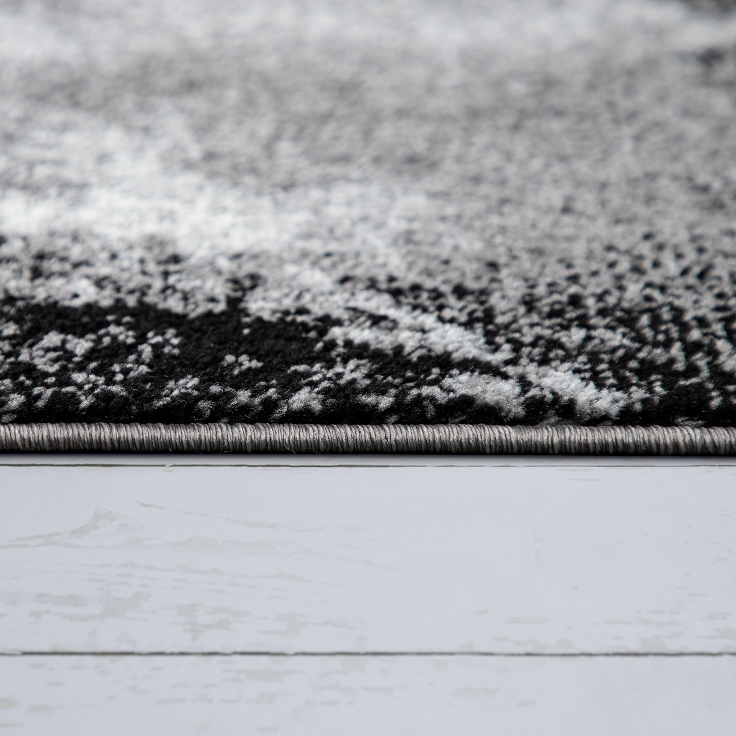 Paco Home Teppich »Mondial 103« rechteckig 13 mm Höhe Kurzflor, modernes abstraktes Design