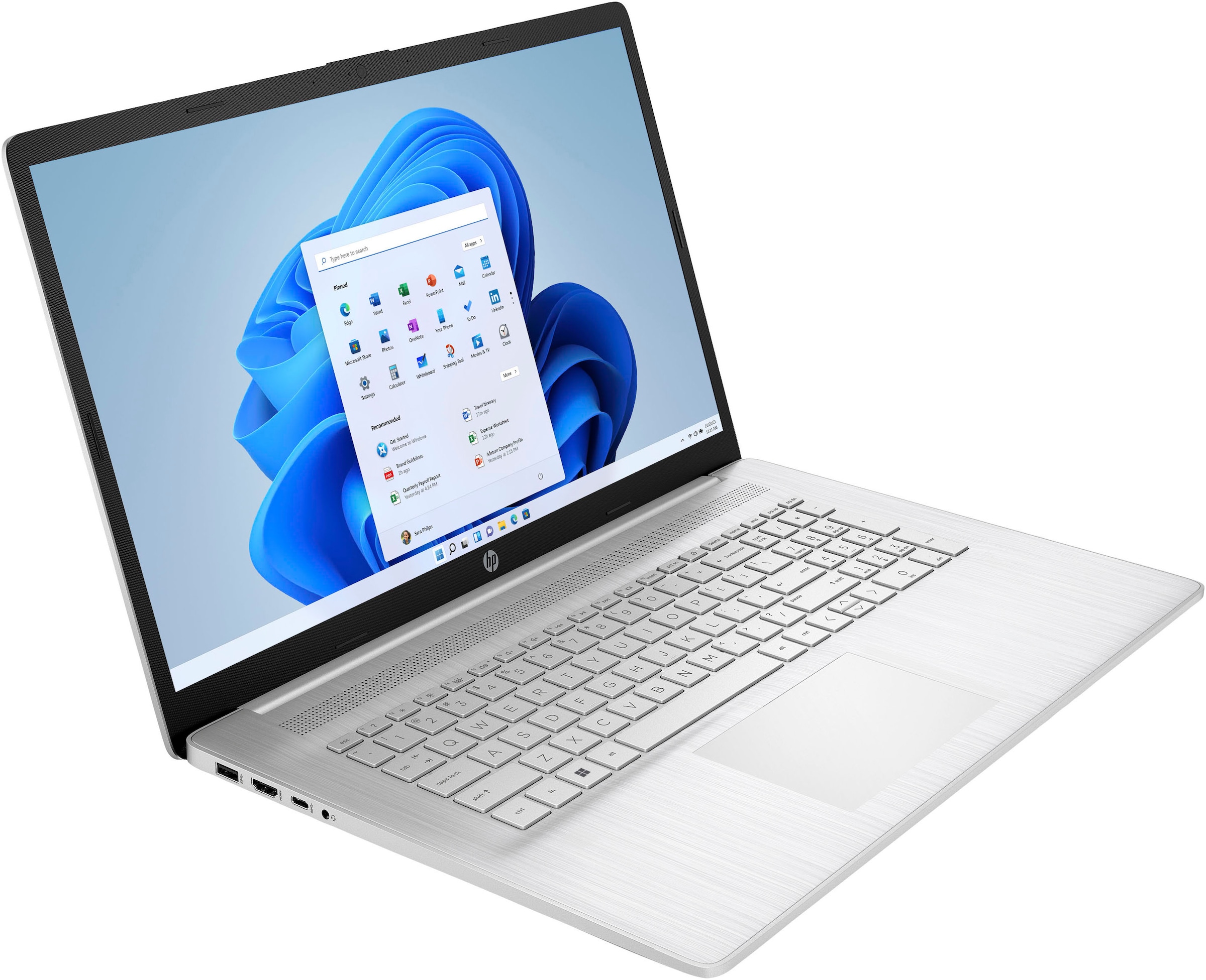 HP Notebook »17-cn2254ng«, 43,9 cm, / 17,3 Zoll, Intel, Core i7, Iris® Xᵉ Graphics, 1000 GB SSD