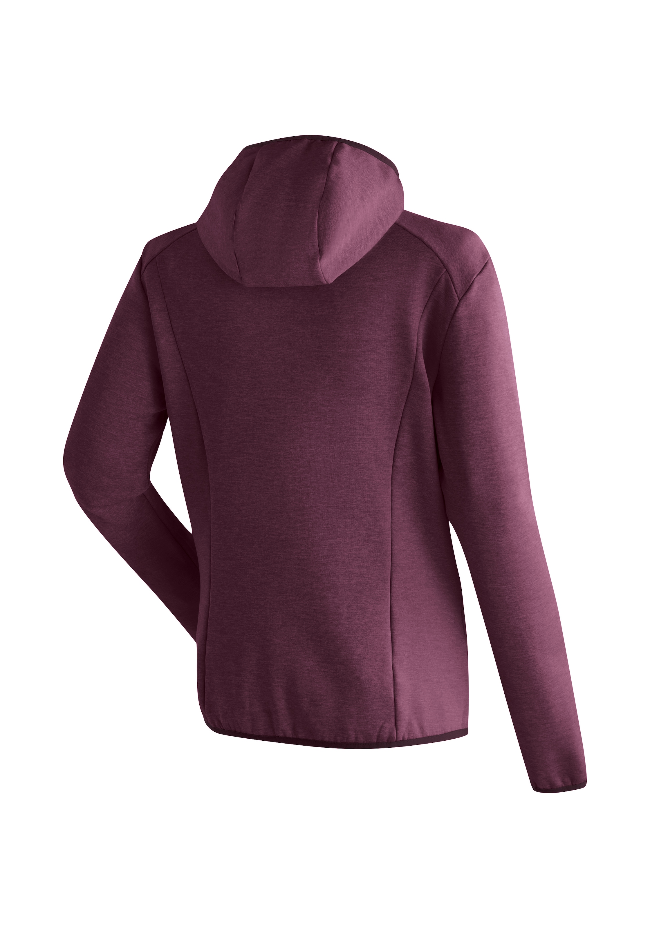 Maier Sports Fleecejacke »Fave W«, Damen Fleece mit verstellbarer Kapuze, atmungsaktiver Zip-Hoodie