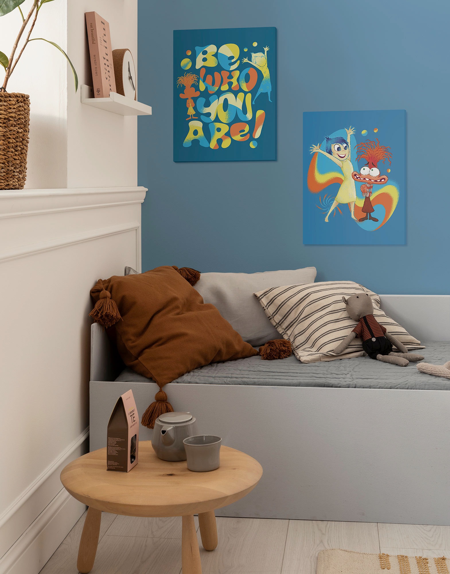 Komar Leinwandbild »Disney and Pixar Inside Out Be Who You Are«, Disney, (1 St.), 30 x 40 cm (Breite x Höhe) - Kinderzimmer, Dekoration