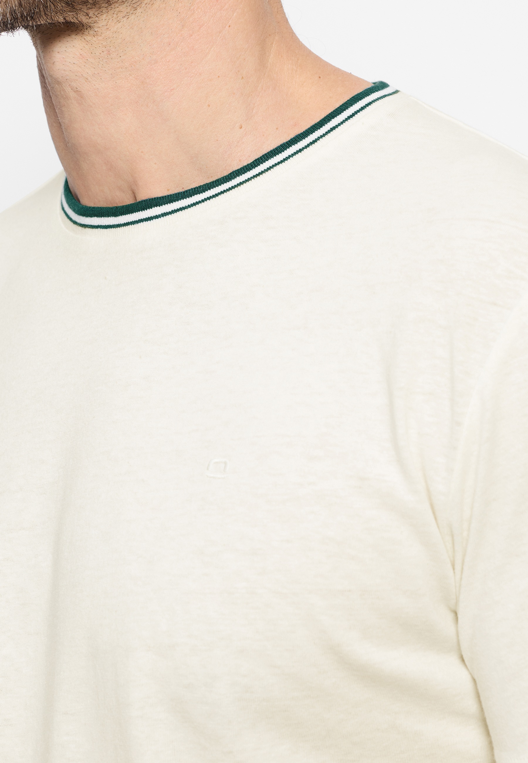 OLYMP T-Shirt regular fit, Rundhals, casual