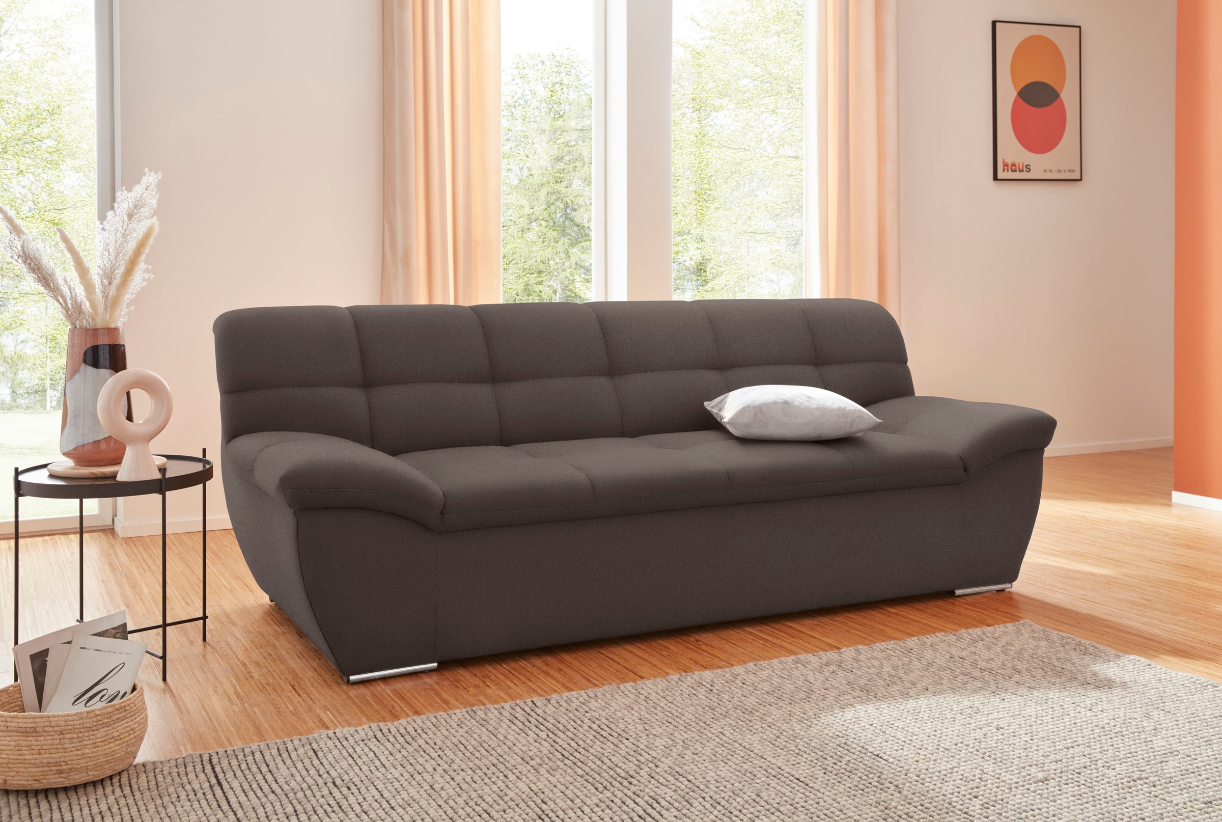 DOMO collection 2-Sitzer »Lagoa, moderne Sitzheftung, bequem und komfortabel« frei im Raum stellbar, in großer Farbauswahl