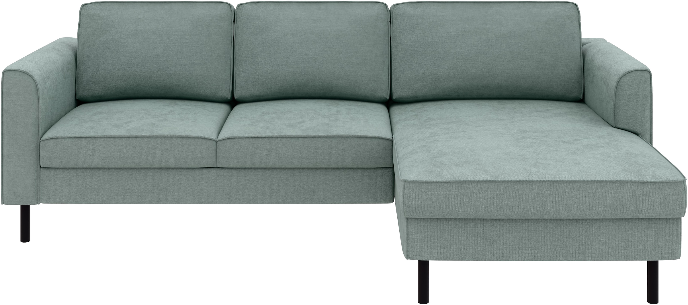 Home affaire Ecksofa »Booster Couch wahlweise mit Schlaffunktion und Bettkasten-auch in Cord« Recamiere beidseitig montierbar, Sofa in L-Form, 232 cm