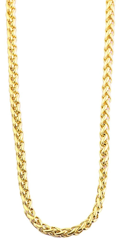 Adelia´s Gliederkette »Unisex Halskette ¿ Kordelkette aus Edelstahl«