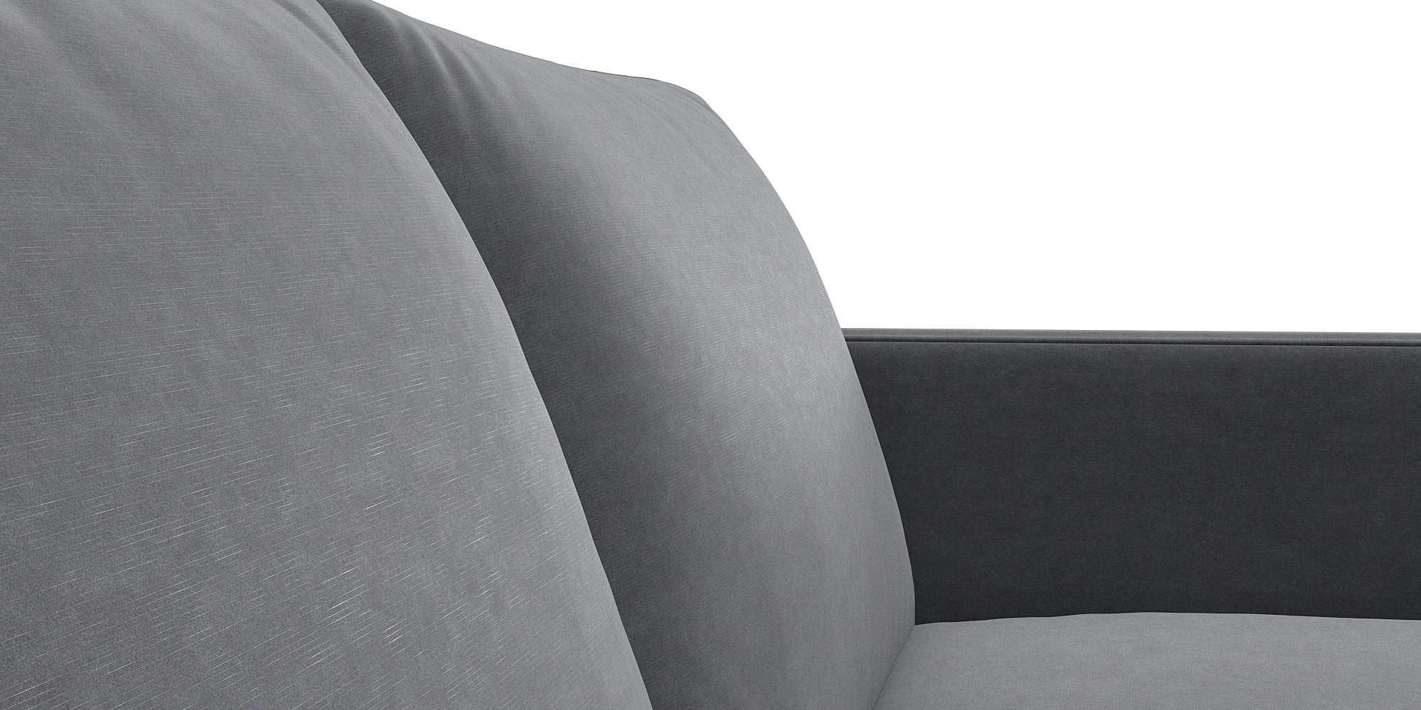 FLEXLUX Ecksofa »Fiore, L-Form, bequem und komfortabel durch hochwertigem Sitzaufbau«, schmale Armlehnen, Kaltschaum, Füße Alu