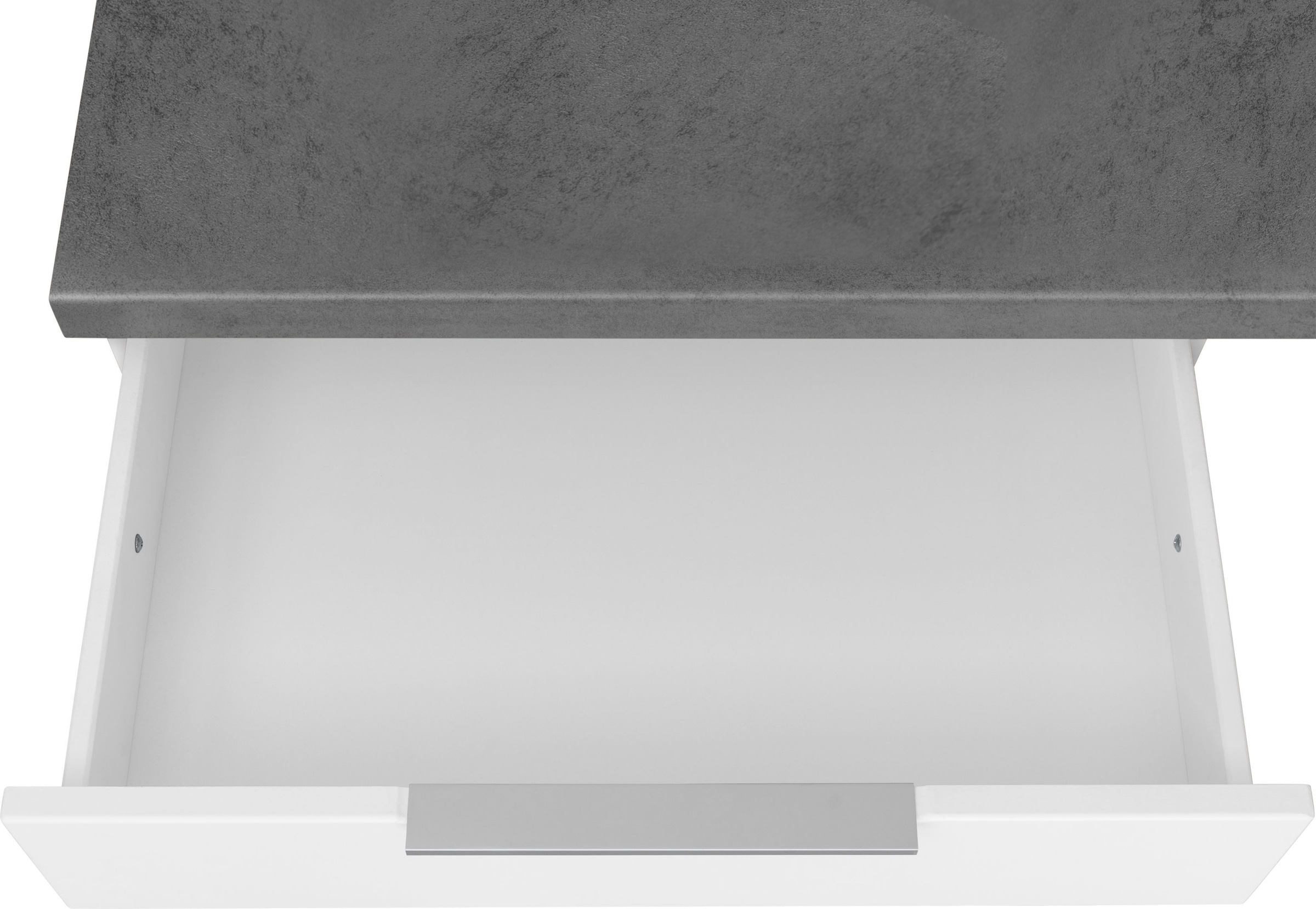 KOCHSTATION Winkelküche »KS-Luhe« Stellbreite 240x270 cm, wahlweise mit oder ohne E-Geräten, MDF-Fronten