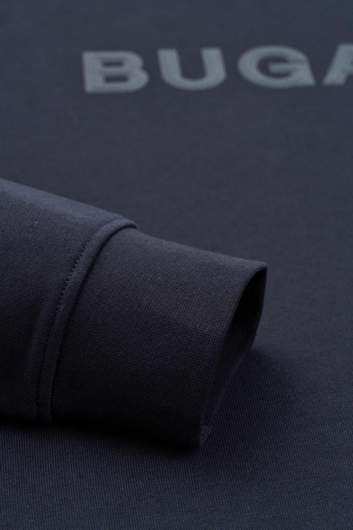 bugatti Sweatshirt, mit 3-D-Print