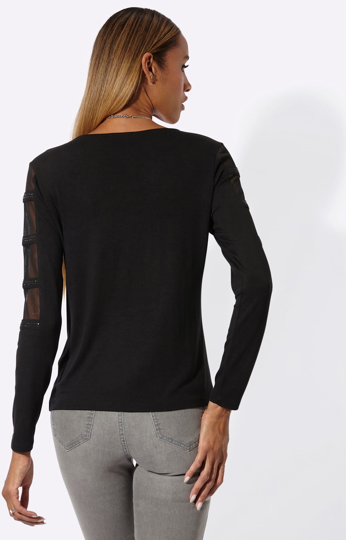 creation L Langarmshirt »Modal-Shirt« 1