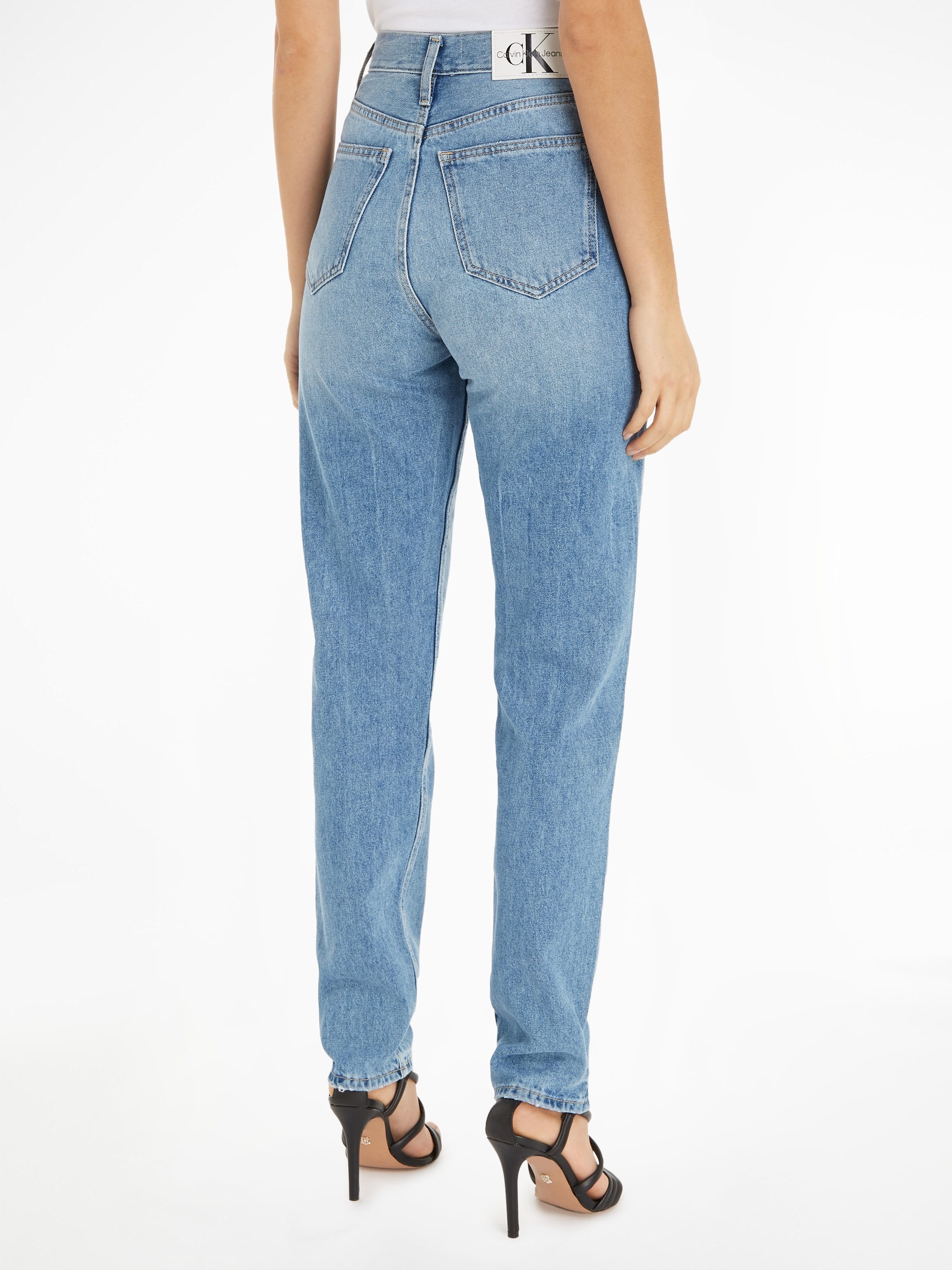 Calvin Klein Jeans Straight-Jeans »AUTHENTIC SLIM STRAIGHT«, im 5-Pocket-Style