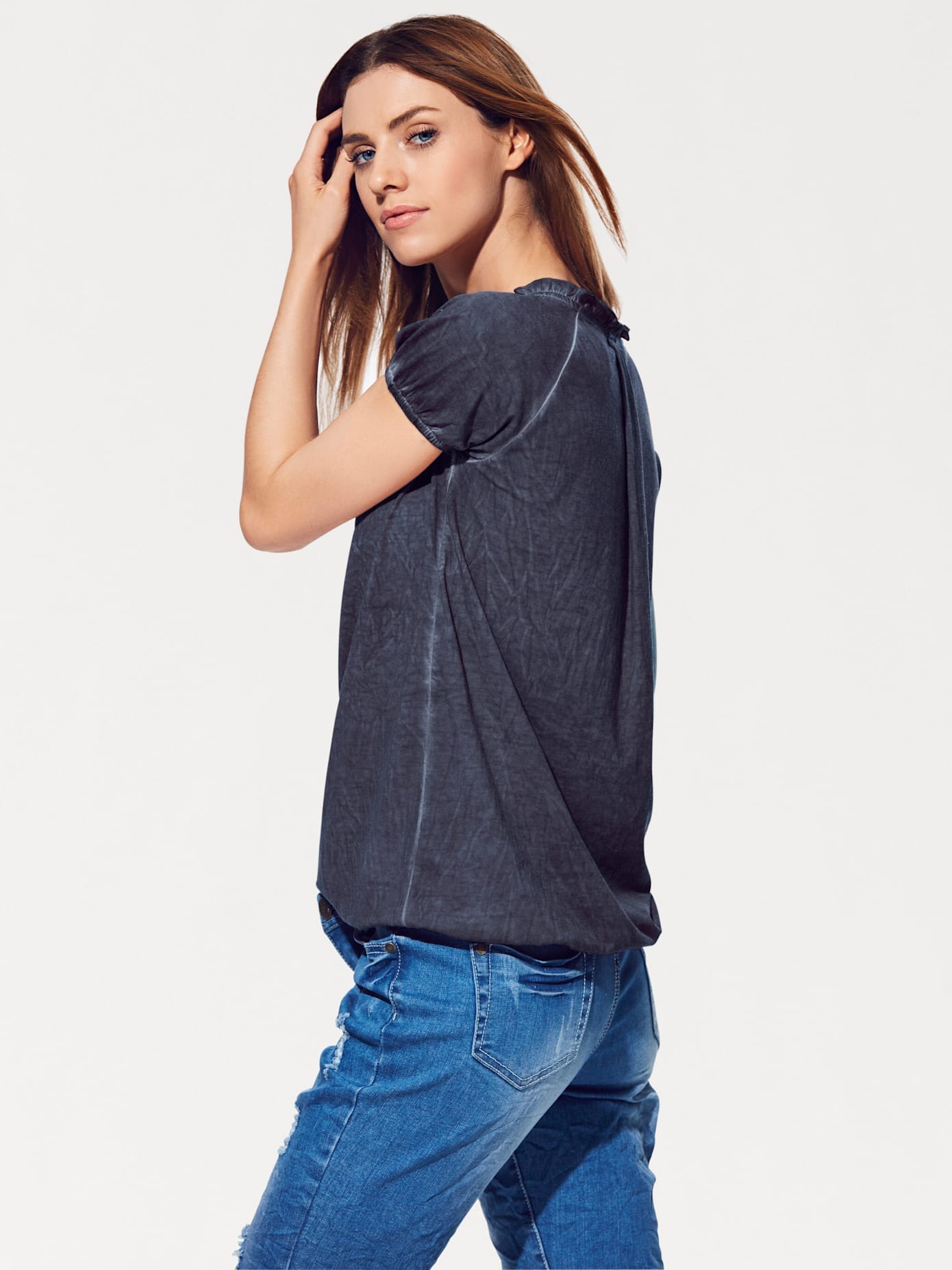 heine V-Shirt »V-Shirt«, (1 tlg.)