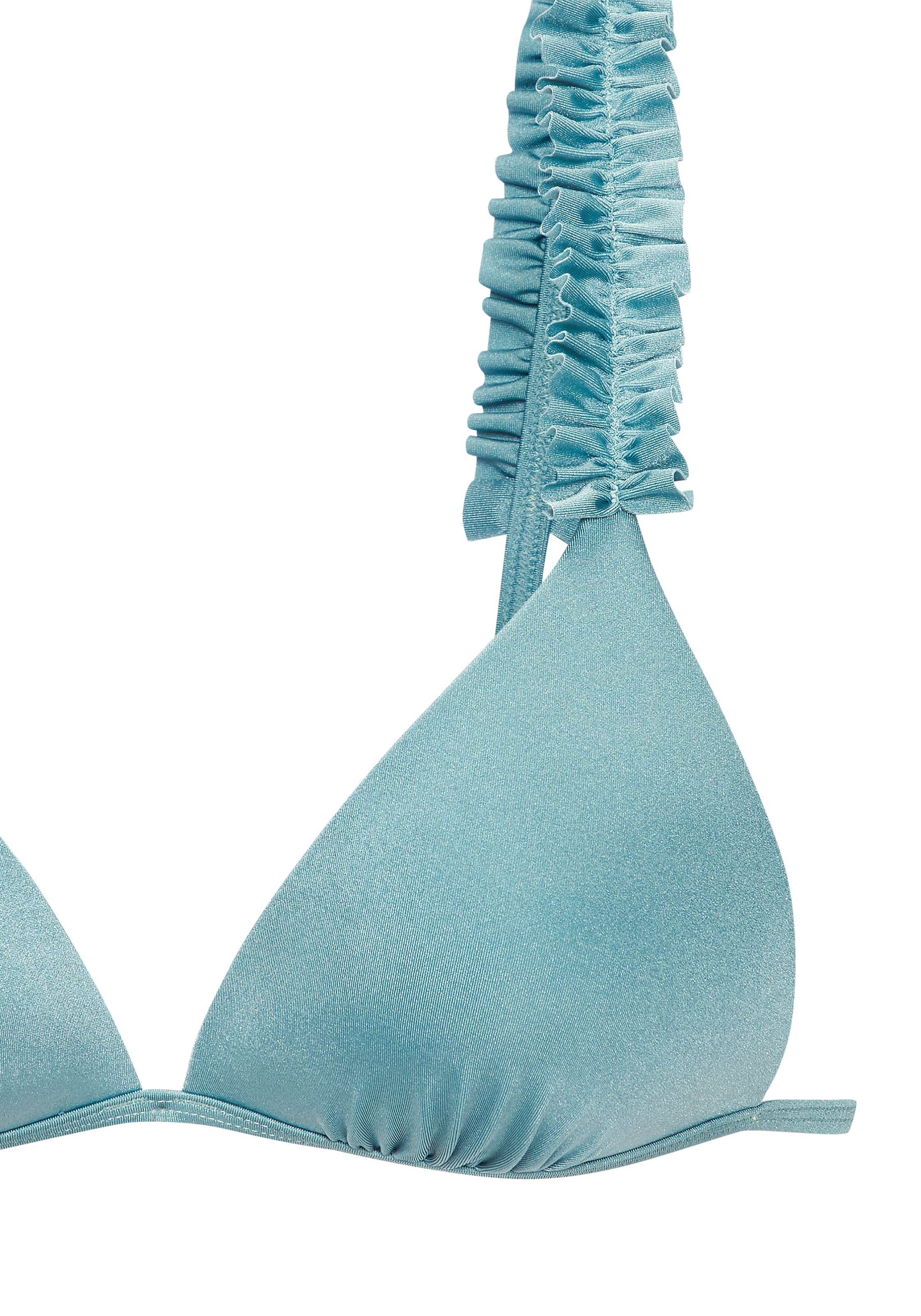 LASCANA Triangel-Bikini-Top »Liora« mit Rüschen