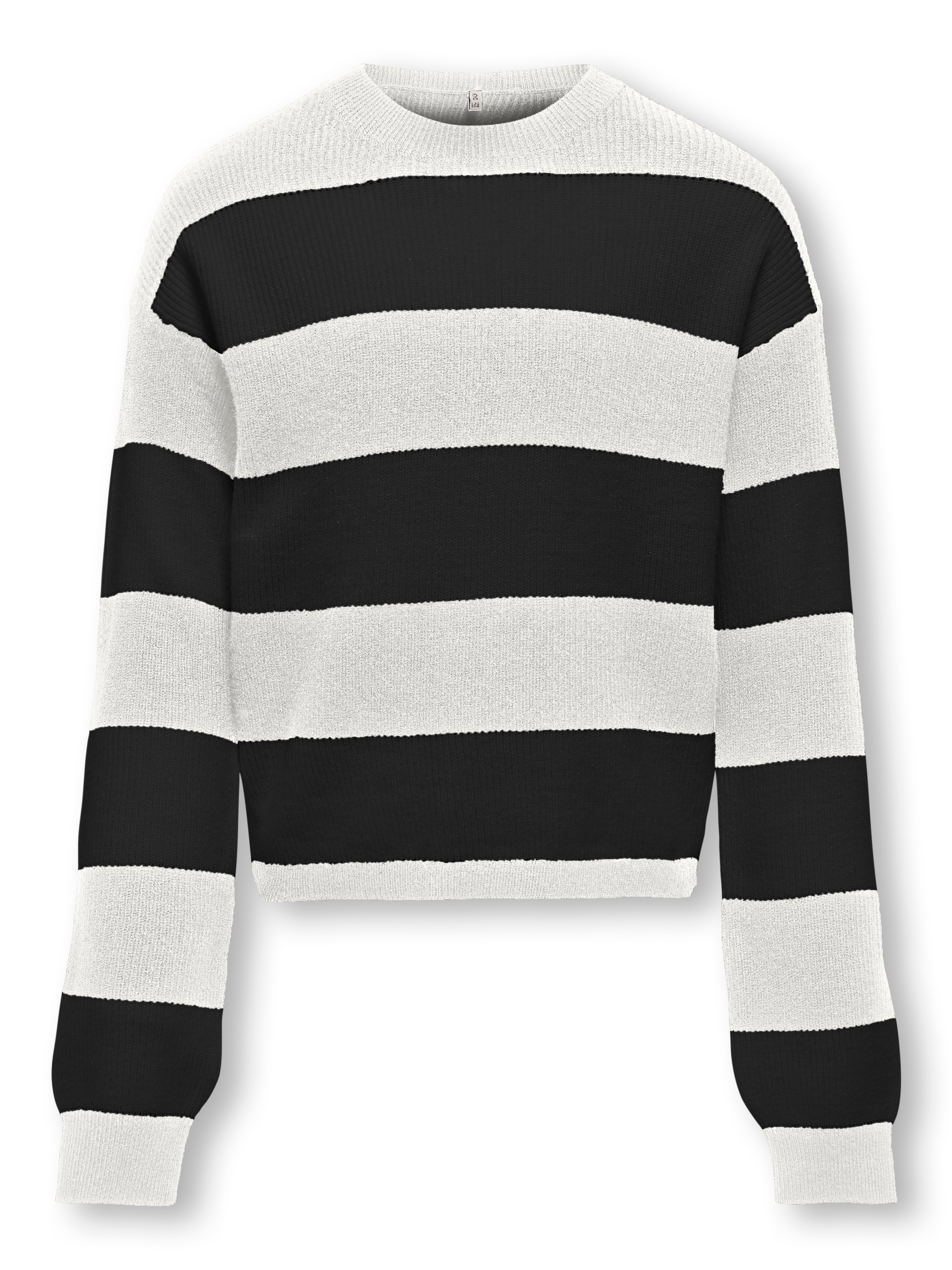 Kids Only Mädchen Strickpullover »KOGFRANCA SHORT L/S STRIPE KNT NOOS«, Größe 146/152