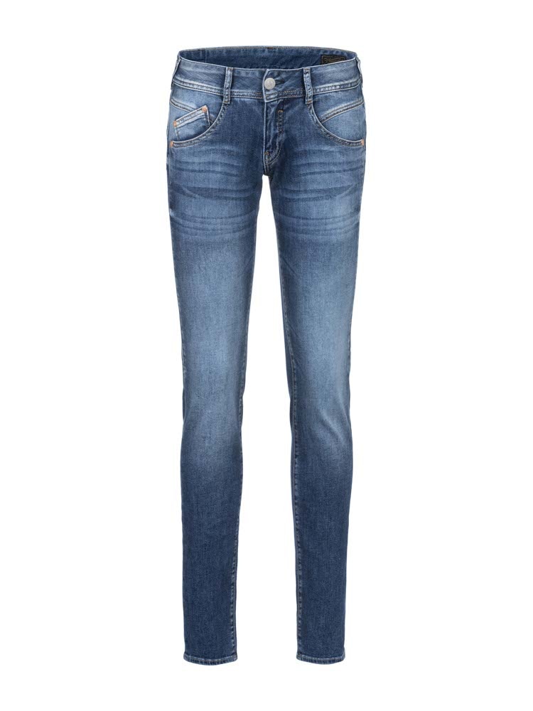 Herrlicher Slim-fit-Jeans »Gila Slim Recycled Denim Stretch«, im Five-Pocket Style