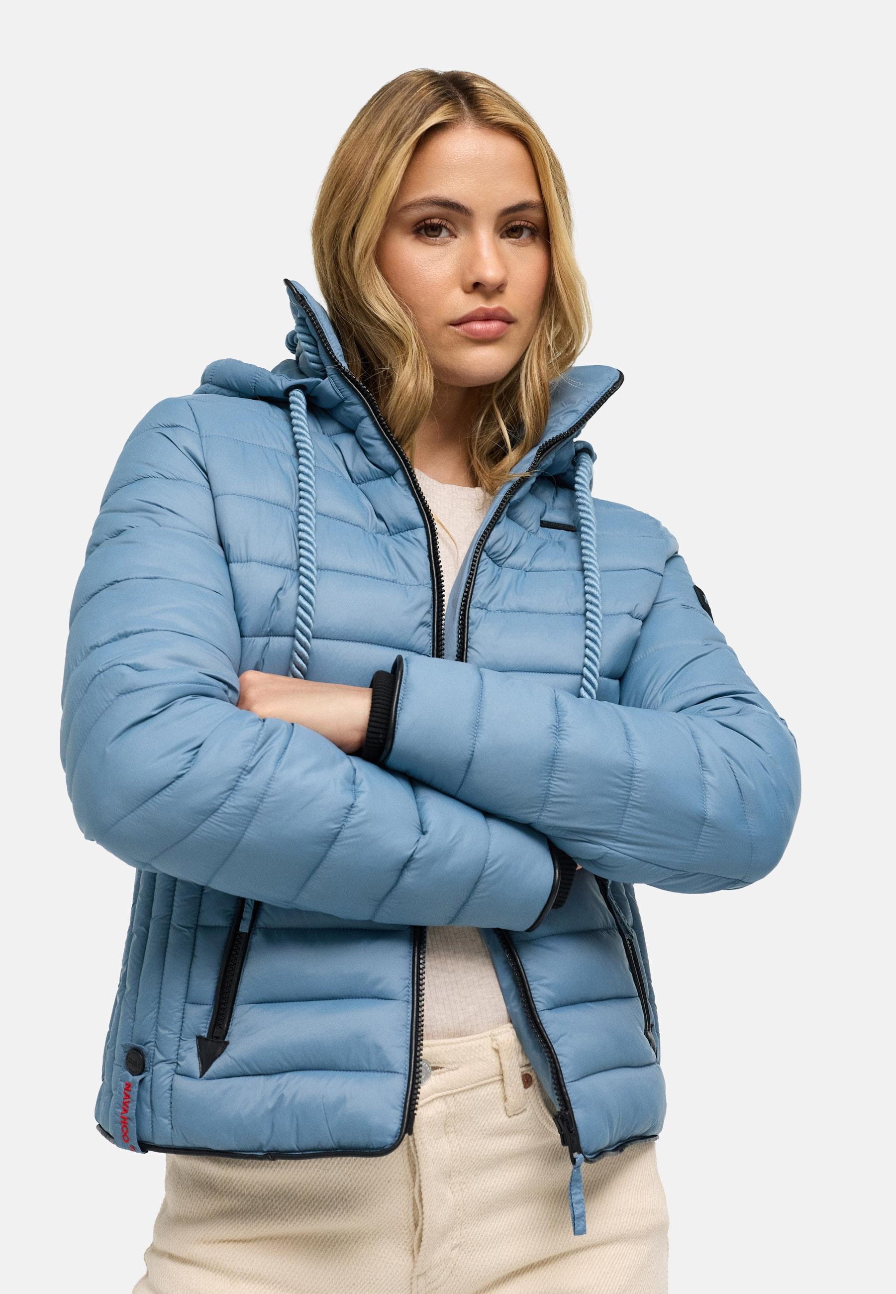 Navahoo Steppjacke »Übergangsjacke Lulana« mit Kapuze leichte Übergangsjacke mit Kapuze