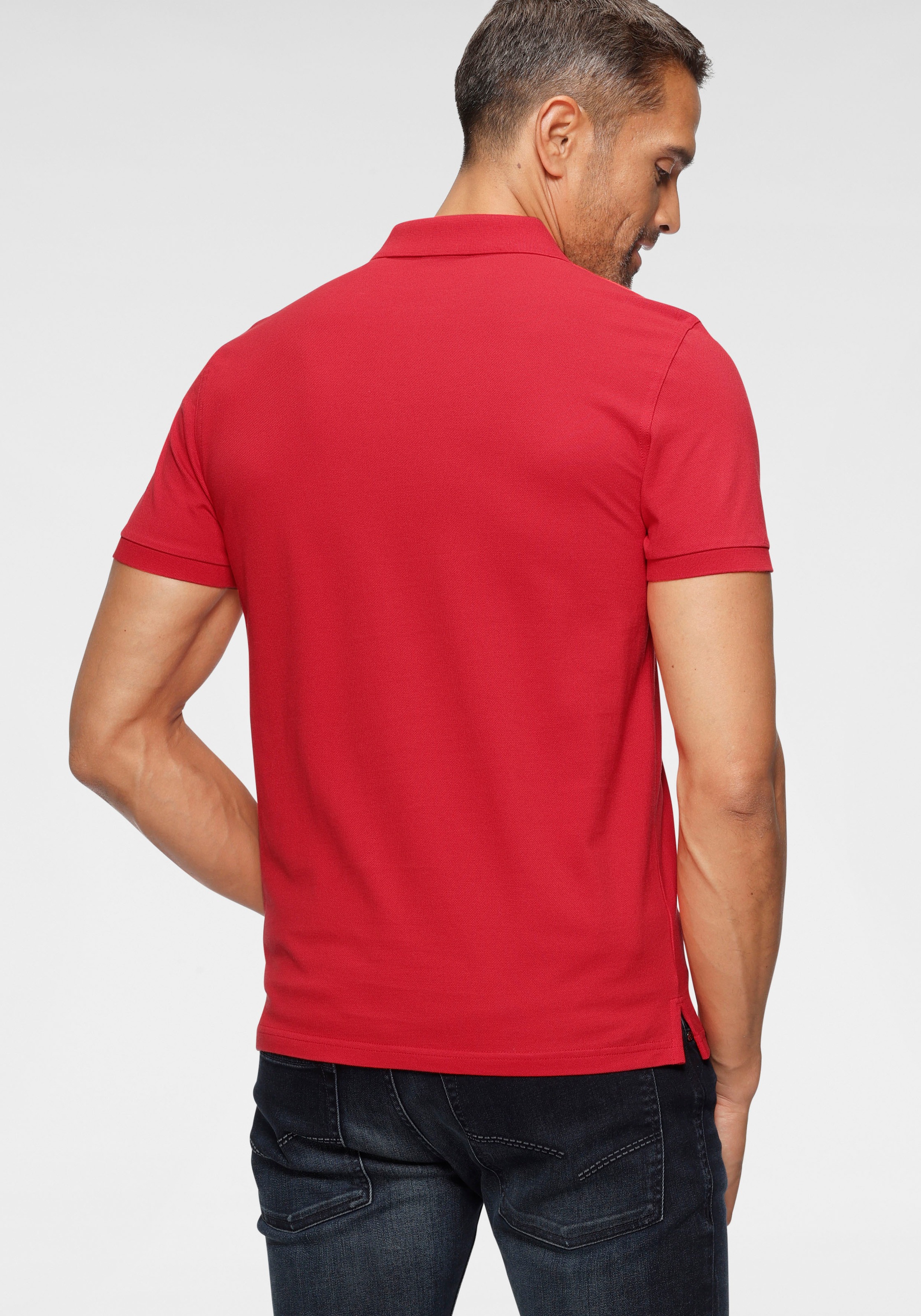 Gant Poloshirt »ORIGINAL PIQUE SS RUGGER«, mit Flachstrickkragen