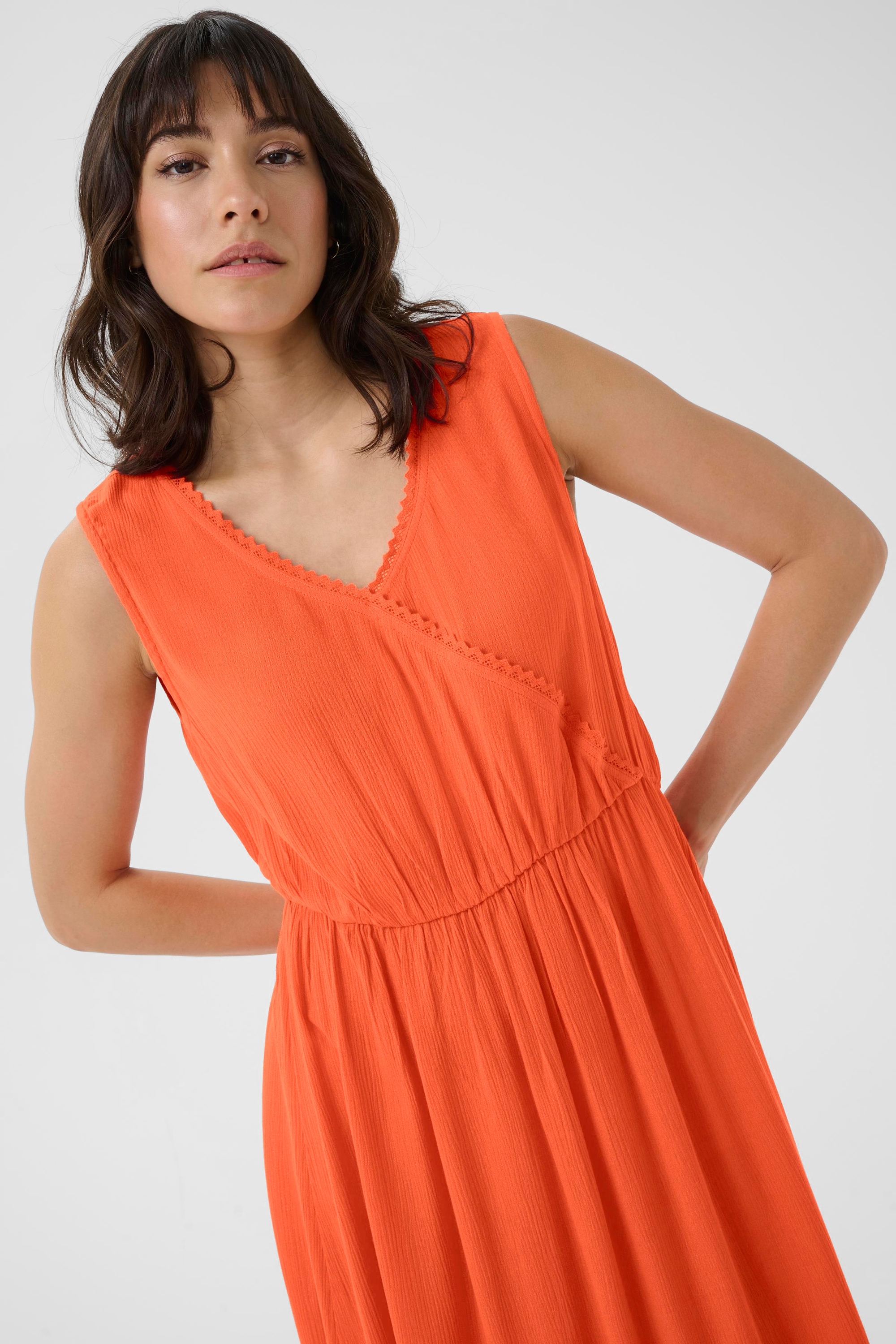 KAFFE Midikleid »Kleid KAvalery«