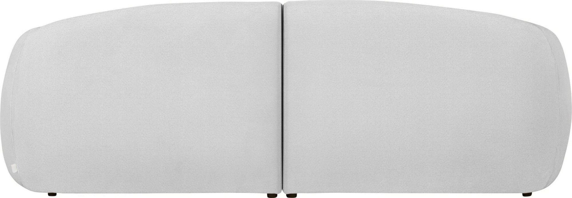 LeGer Home by Lena Gercke Big-Sofa »YANI, Designersofa, organische Form, Maße B/T/H: 240/64/81 cm« mit Wellenunterfederung, auch in Bouclé, passend zur Serie