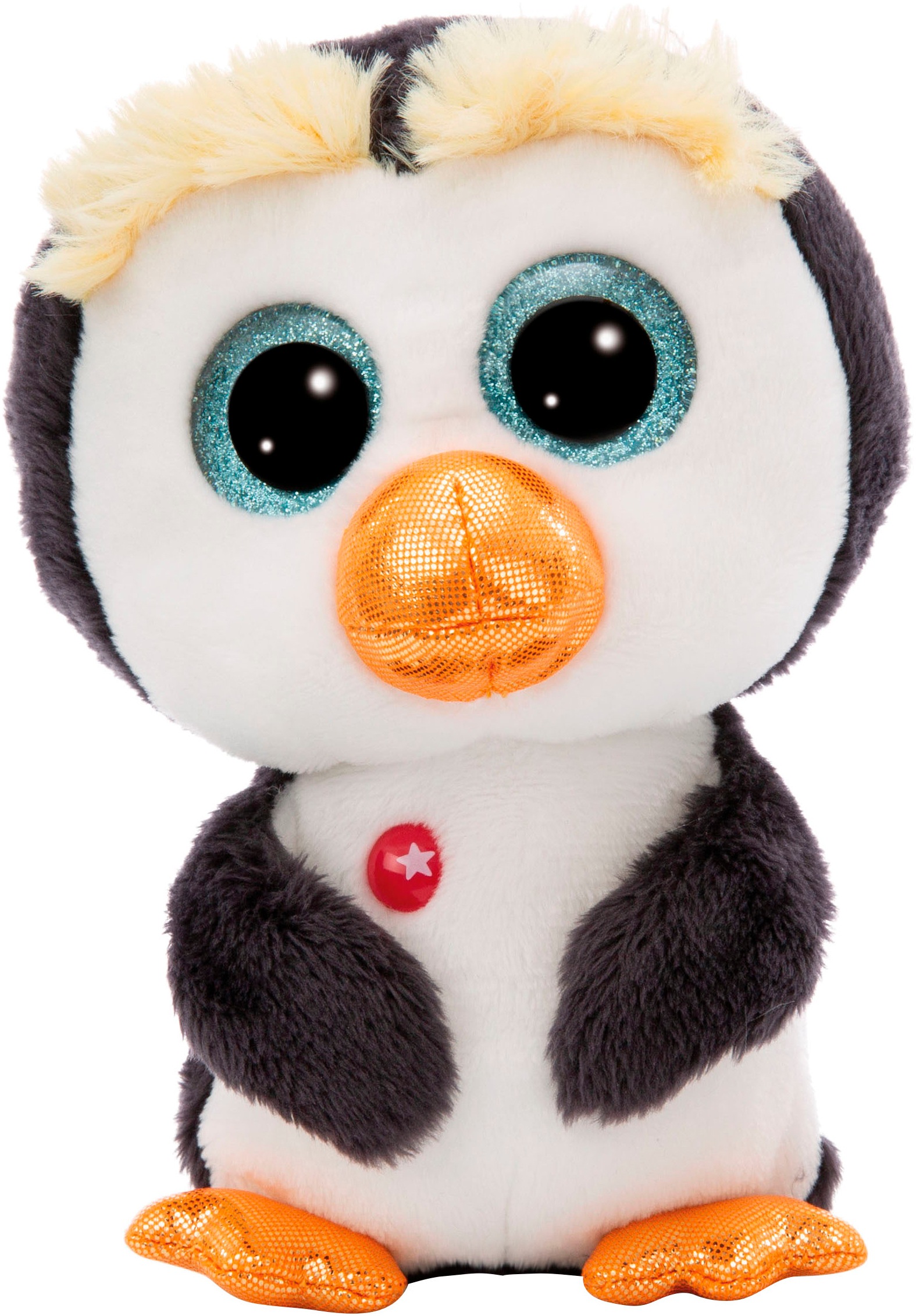 Nici Kuscheltier »Glubschis, Pinguin Prince Nigu, 15 cm«