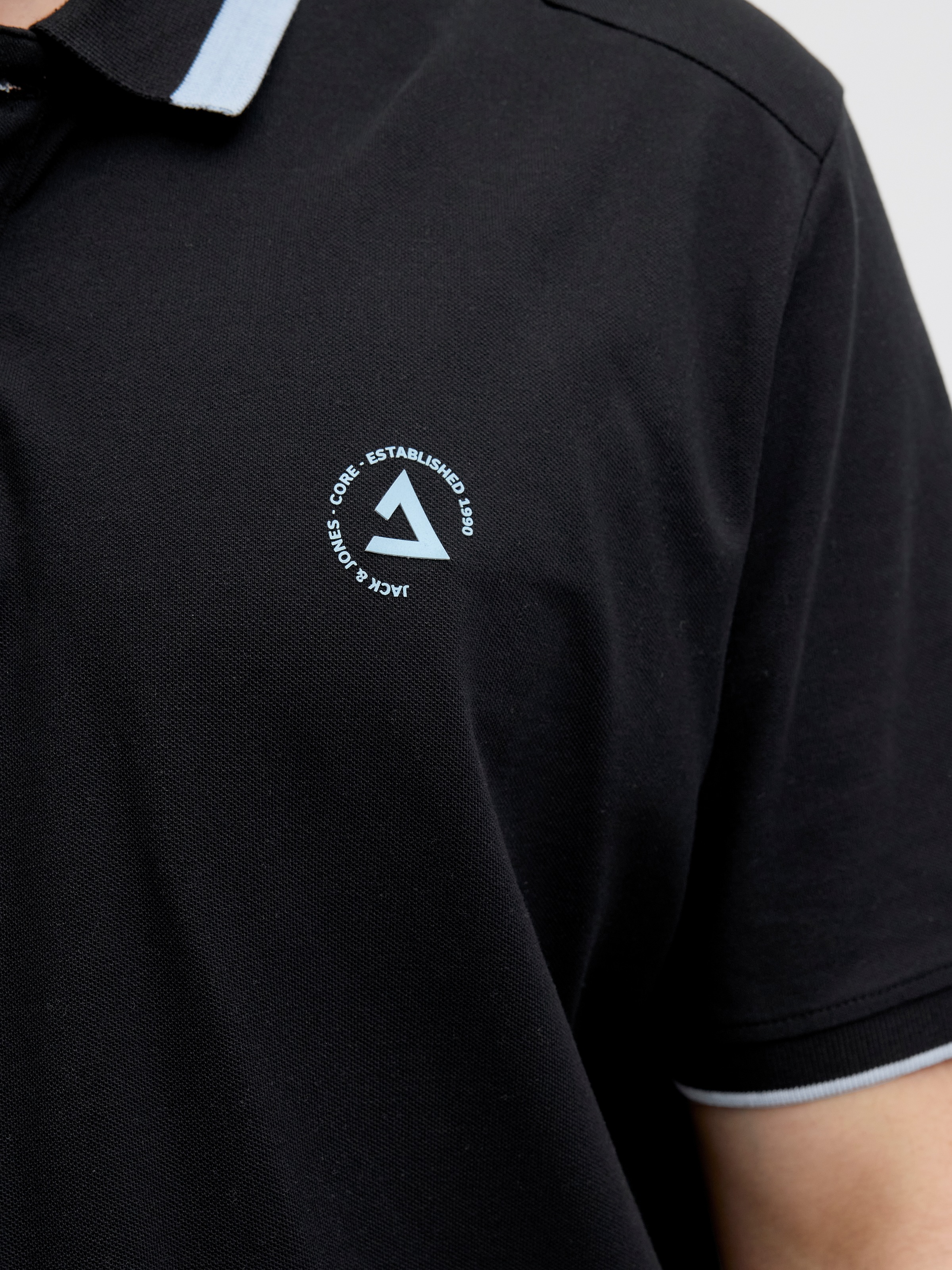 Jack & Jones PlusSize Poloshirt »JCOHASS LOGO POLO SS PLS«