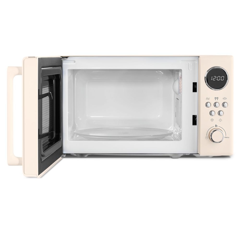Medion® Mikrowelle »MD 15000 beige«, Mikrowelle, 1050 W, im Retro-Design, 800 Watt, 5 Leistungsstufen